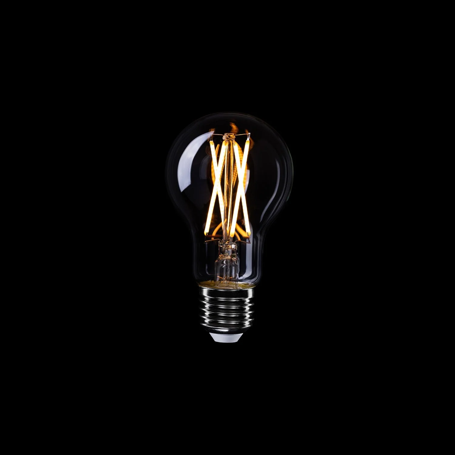 LED-Glühbirne Cross Filament A19 8.8W 720Lm E26 120V 2200K Dimmbar - X02 - Image 2
