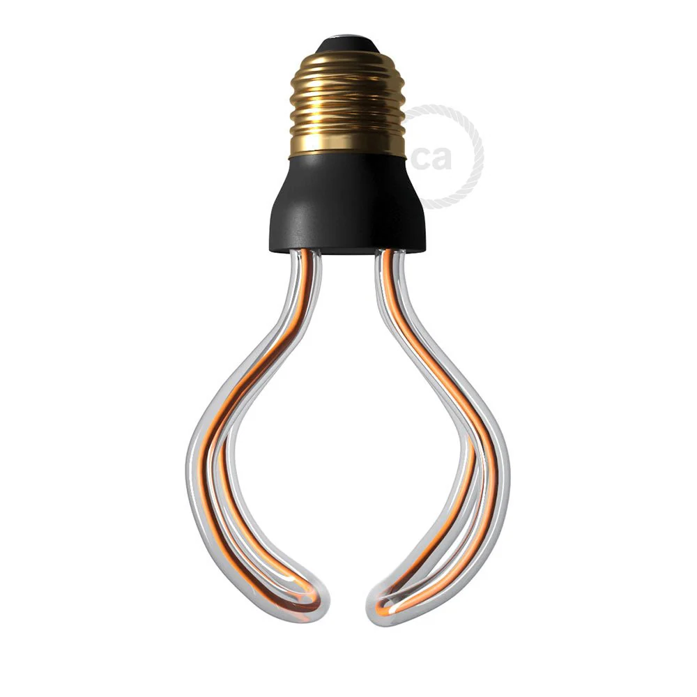 LED-Glühbirne Klar Globo G40 12W 500Lm E26 2200K Dimmbar - Globo