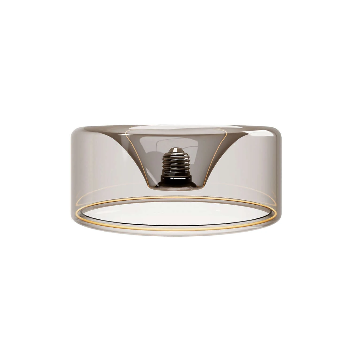 LED-Glühbirne Smoky Ghost Line Recessed Donut 195x83 6W 380Lm E27 1900K dimmbar – G12