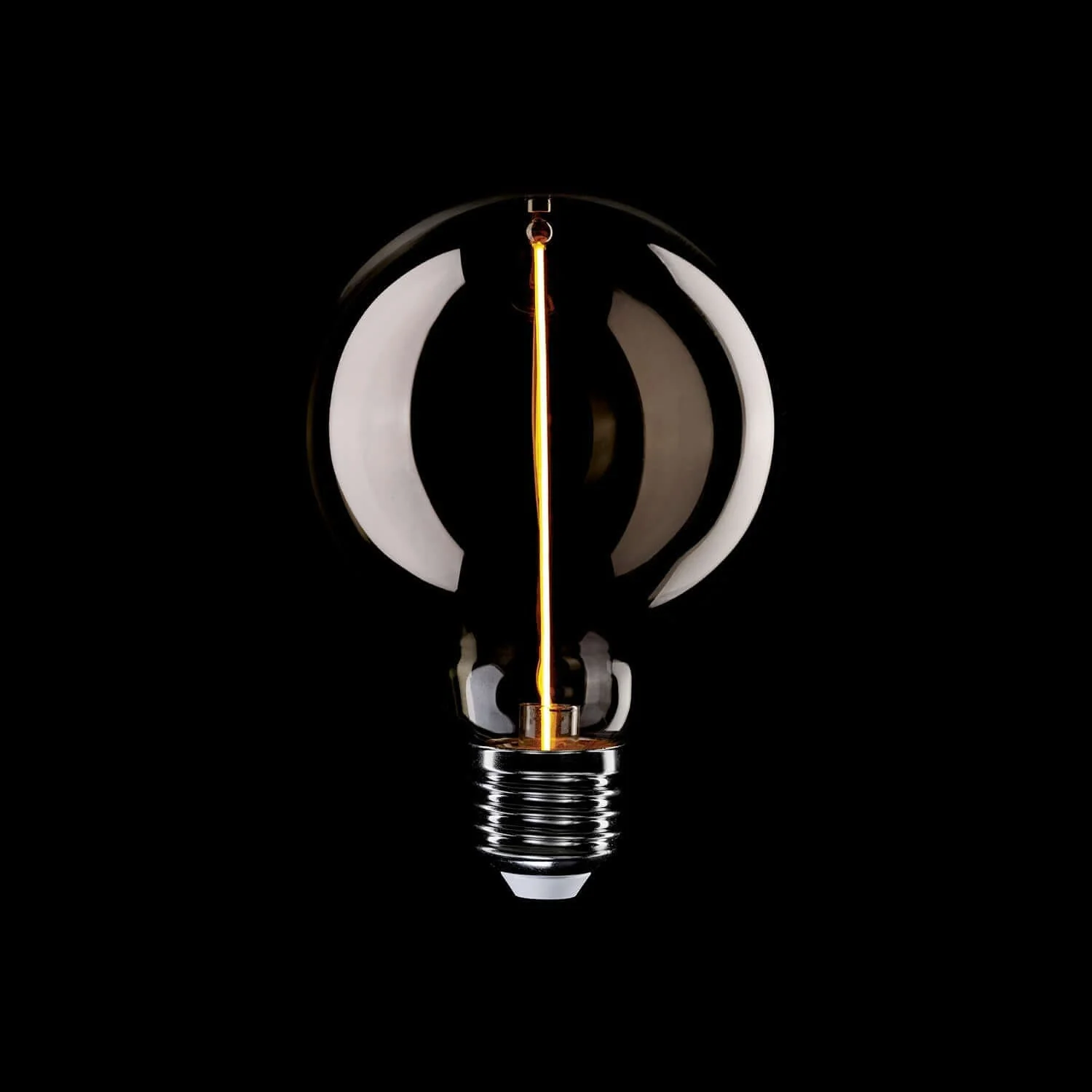 LED-Lampe Smoky Magnetic Deco Line Globe G95 2,2W 60Lm E27 1800K – F04 - Image 2