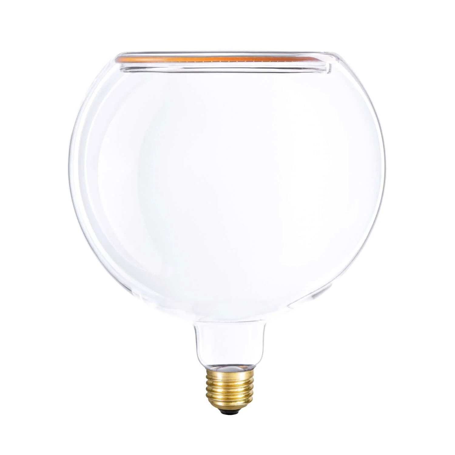 LED-Lampe Transparent Ghost Line CRI 90 G200 5W 350Lm E27 2200K dimmbar – G06