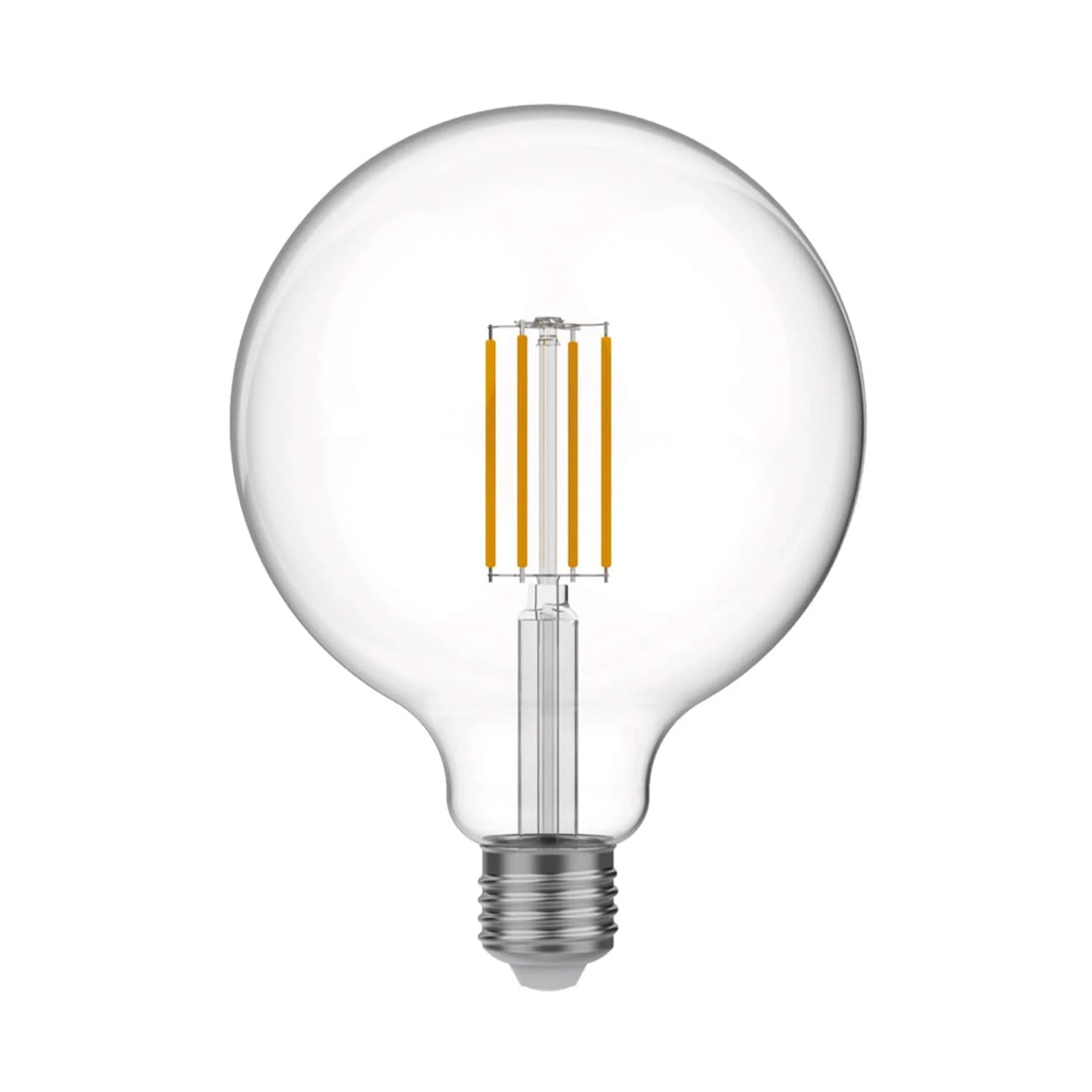 LED-Glühbirne Transparent Globe G125 7W 806Lm E27 2700K dimmbar – T04