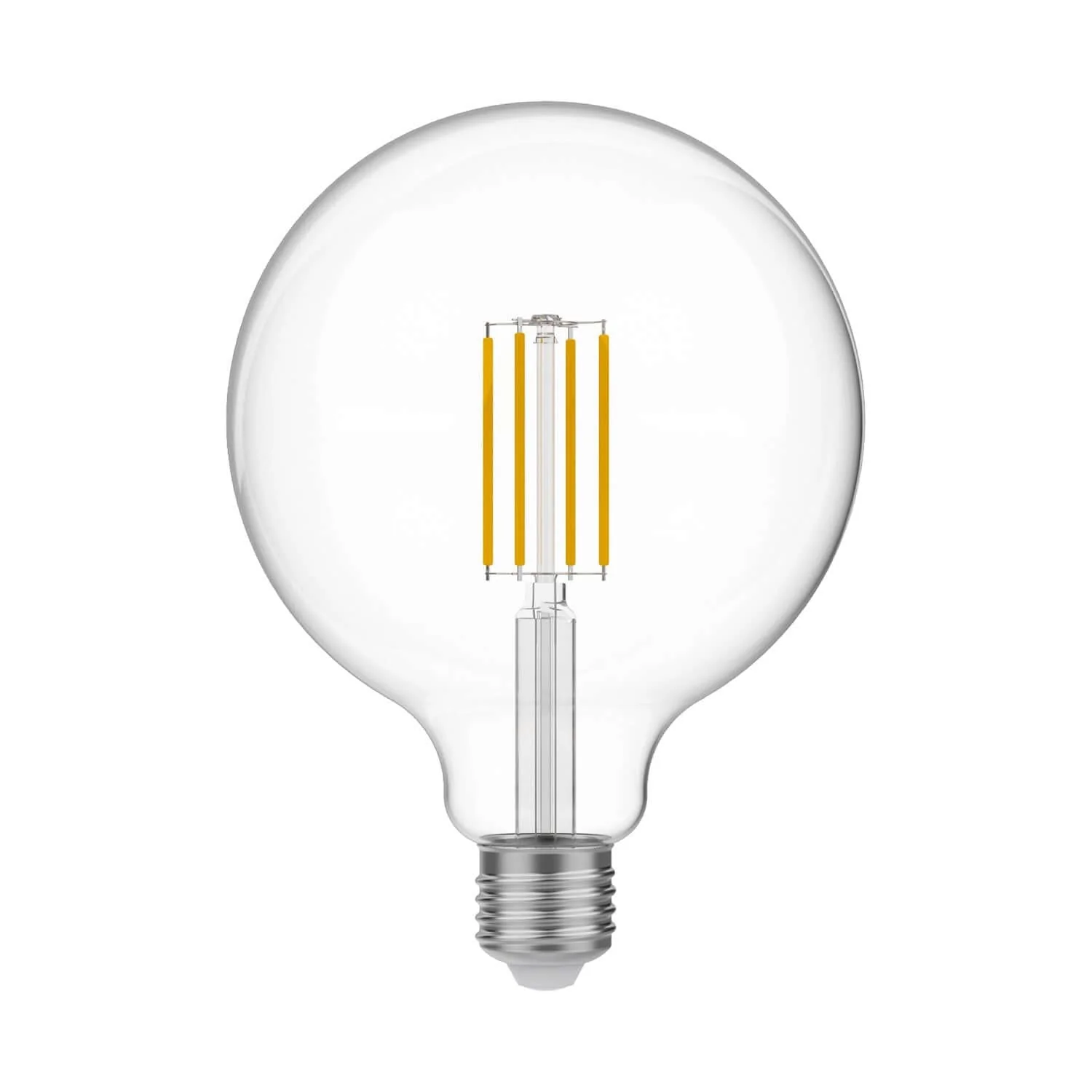 LED-Glühlampe Transparent Globe G125 7W 806Lm E27 3500K Dimmbarkeit – N04