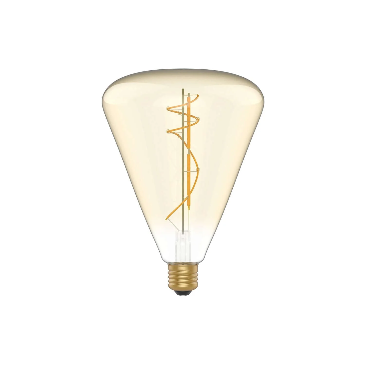 LED-Lampe Gold Cone 140 8,8W 806Lm E27 2200K dimmbar – H06
