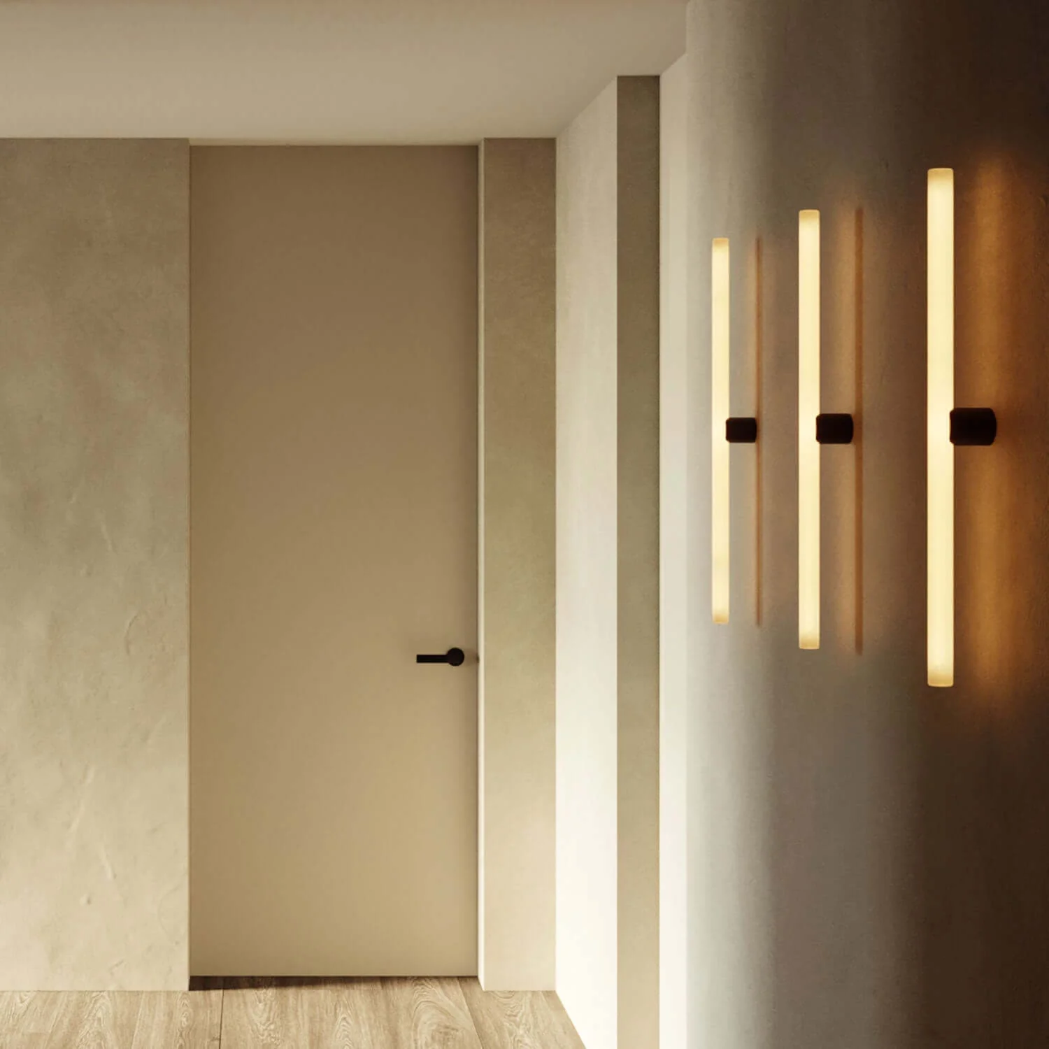 LED-Leuchtmittel mit Porzellaneffekt CRI 90 Linear S14d – Länge 500 mm 7W 560Lm 2700K Dimmbar – S12 - Image 3