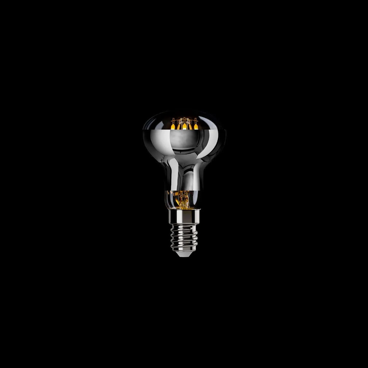 LED Leuchtmittel Silver Mirror R50 4W 470Lm E14 2700K Dimmbare - A06 - Image 2