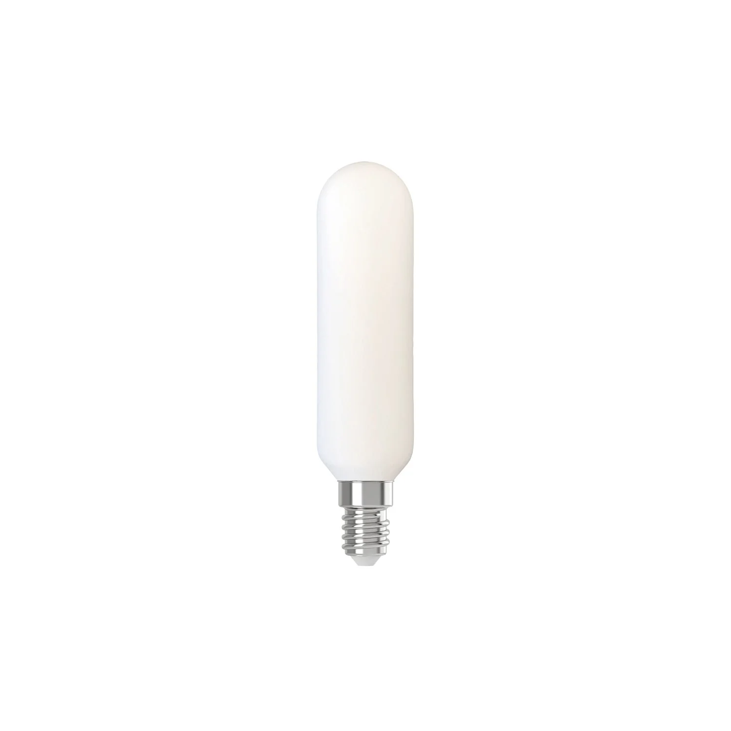 LED-Lampe Weiß Satiniert Tubular 4,8W 470Lm E14 2700K Dimmbar – A07