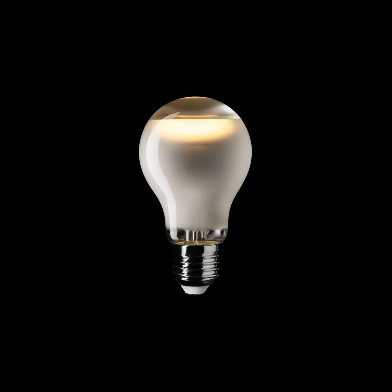LED-Lampe Half Frosted Lens Goccia A60 7W 806Lm 2700K dimmbar – A08 - Image 2
