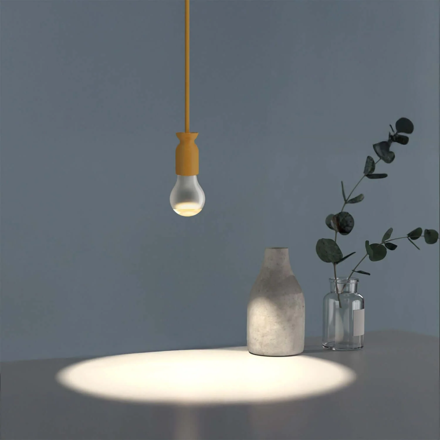 LED-Lampe Half Frosted Lens Goccia A60 7W 806Lm 2700K dimmbar – A08 - Image 3