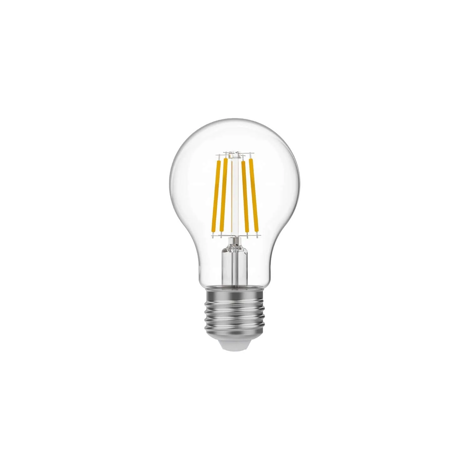 LED-Glühbirne Transparent Tropfen A60 4W 470Lm E27 2700K – E02