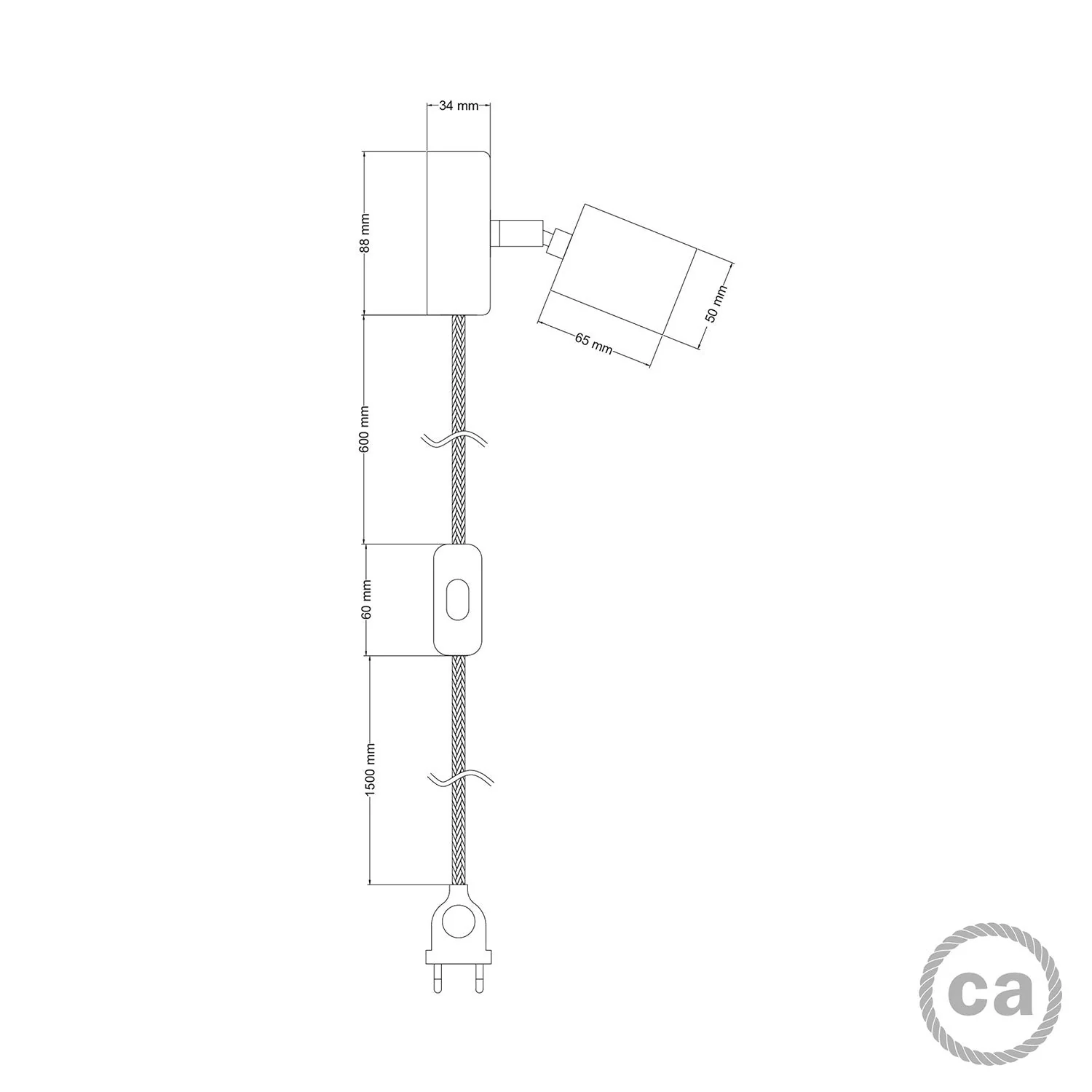 Spostaluce Schwenkbare Gelenklampe aus Holz – Neutral - Image 4