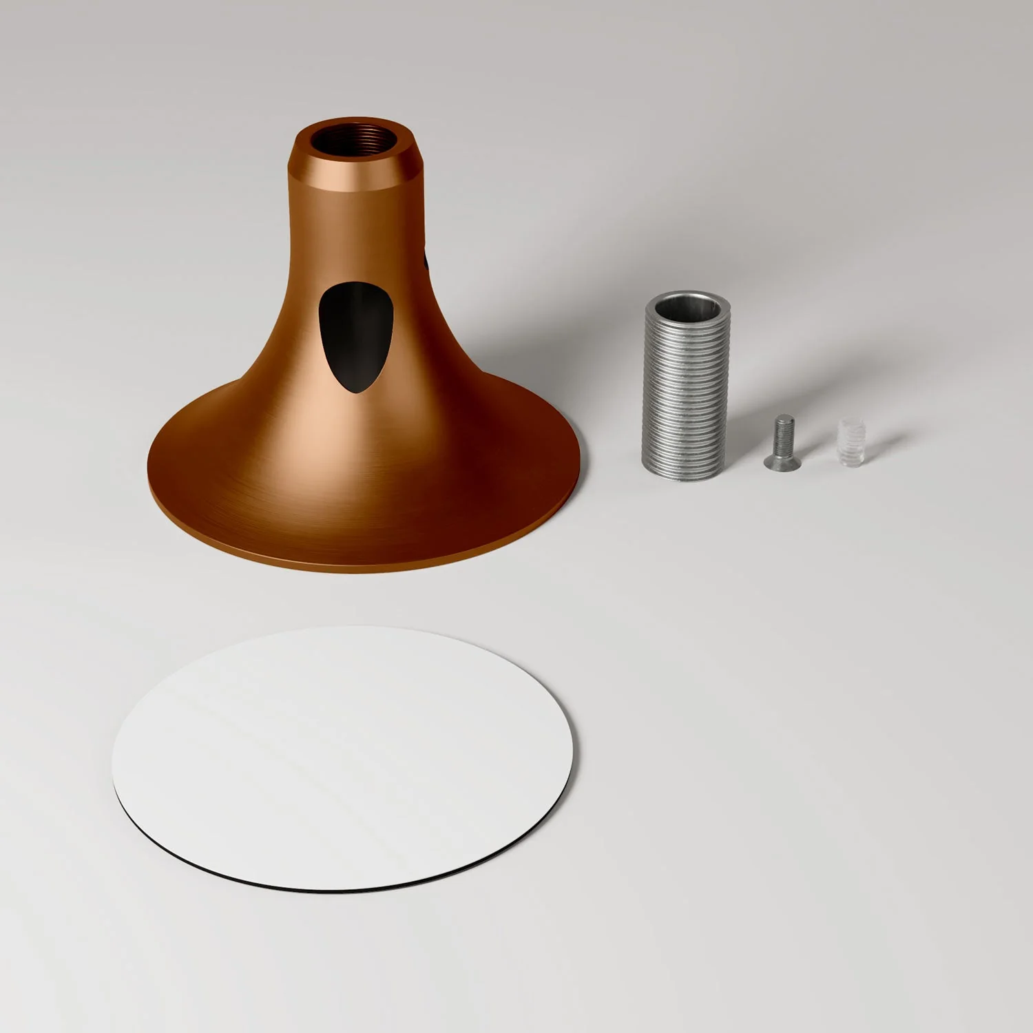 MAG-Y, magnetischer Aufhängesatz für Leuchten – Satin-Kupfer - Image 7