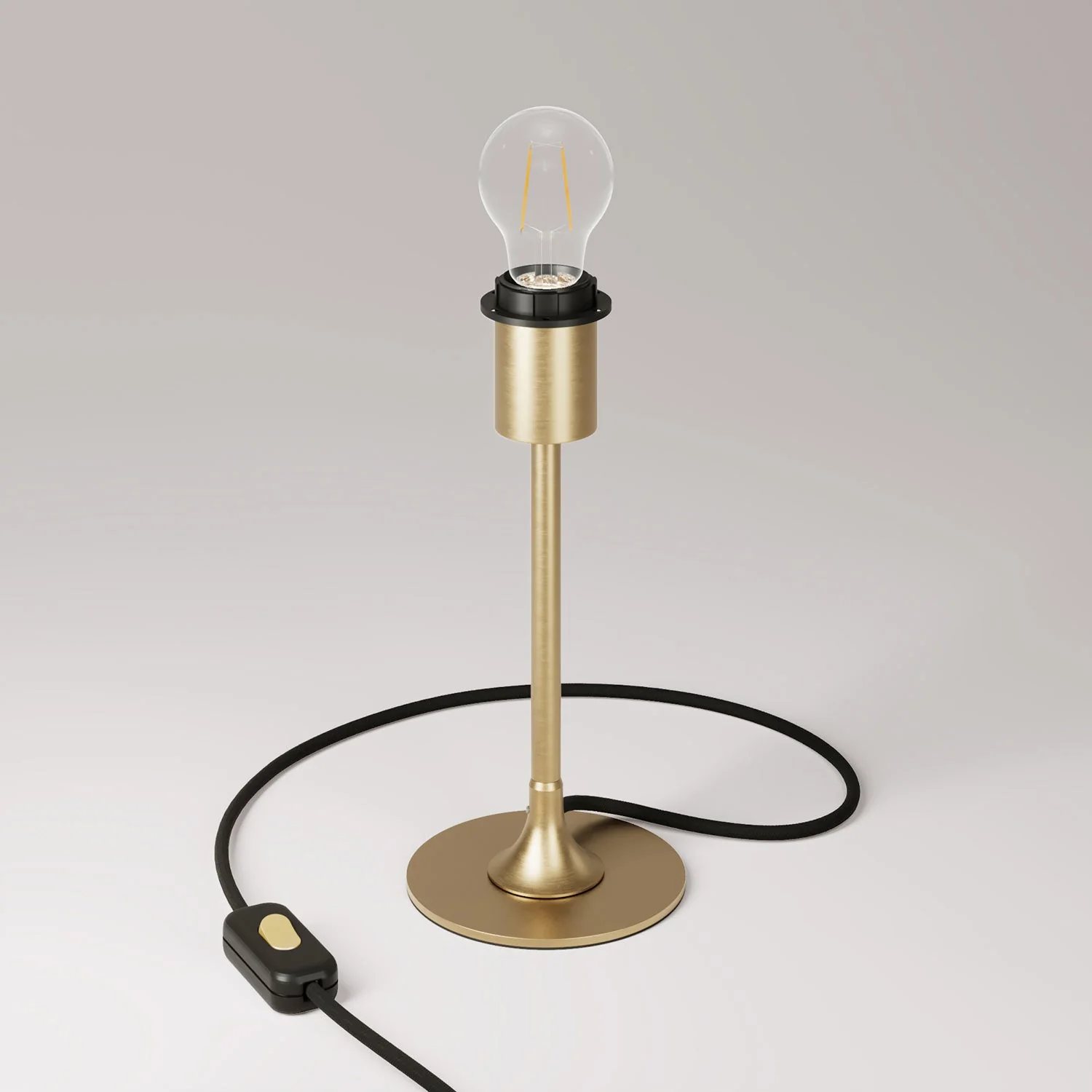 MAG-Y Metall-Tischlampe mit Lampenschirmlager – Satinbronze - Image 3