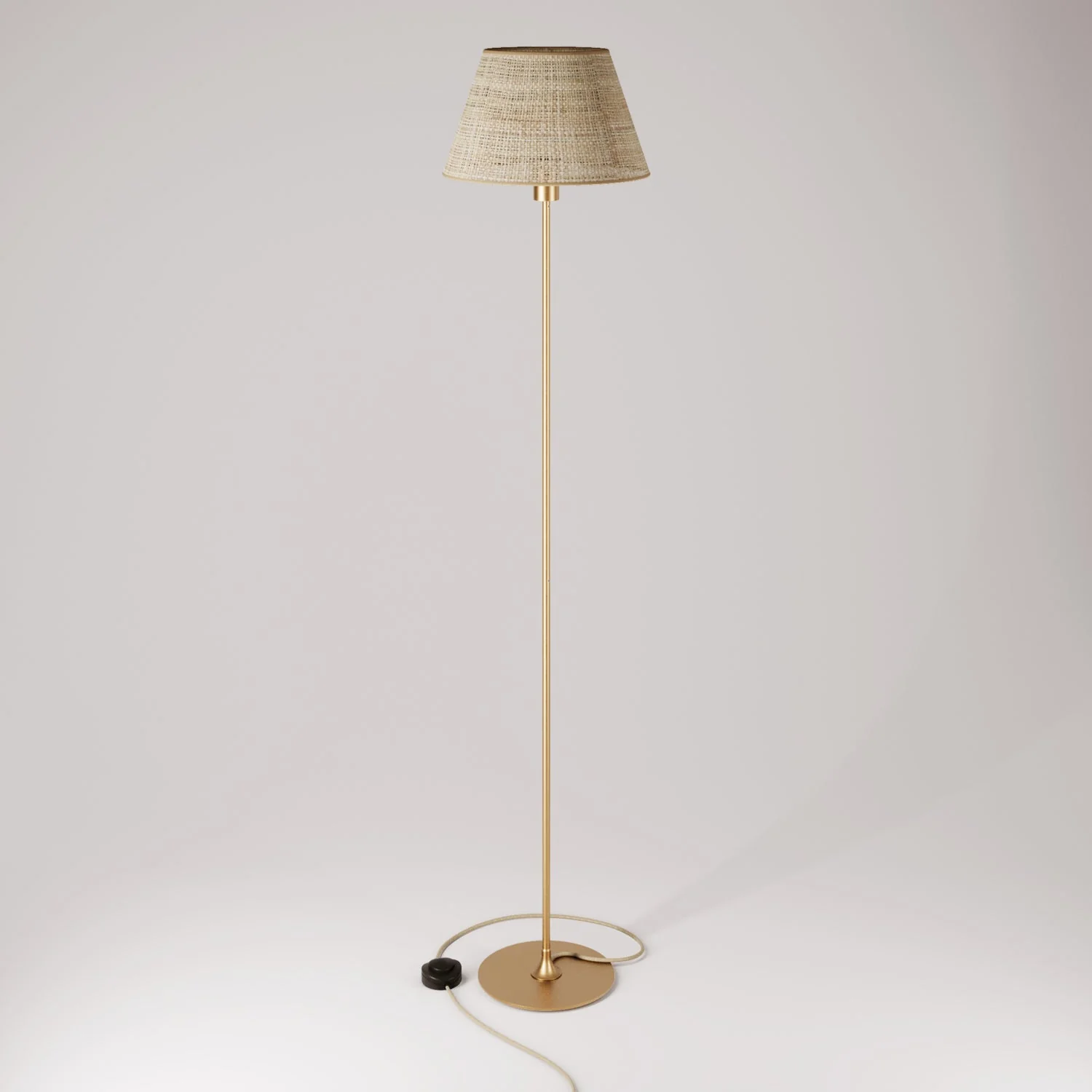 MAG-Y Stehleuchte mit Impero M Schirm - Satiniertes Bronze - Image 3