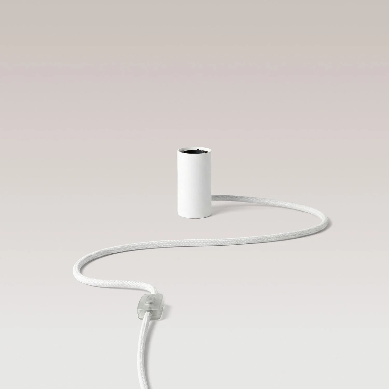 Magnetische Plug-in-Lampe mit E27-Fassung und UK-Stecker – Weiß