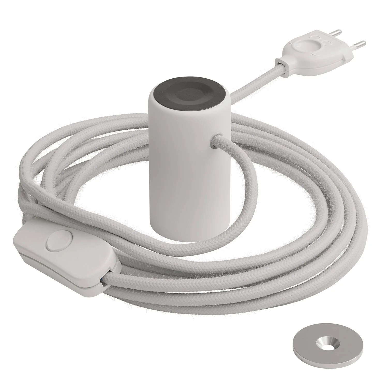 Magnetico®-Plug Elegant, gebrauchsfertige magnetische Fassung - Weiß