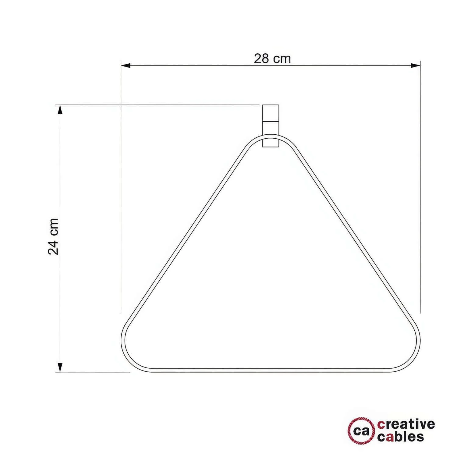 Metall-Lampenschirm Duedì Apex mit Lampenfassungsabdeckung aus Metall und E27-Fassung – Schwarz - Image 4