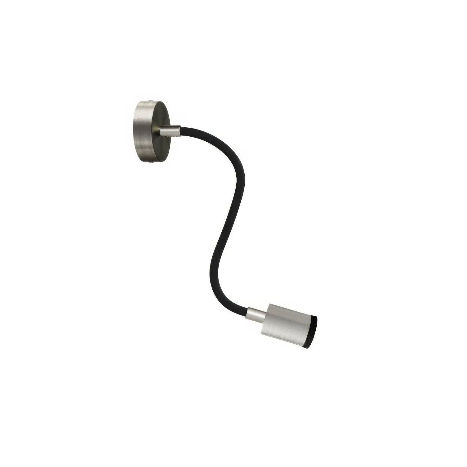 Mini-Spotlampe SPOTLIGHT GU1d0 Flex 30 für Wand und Decke – Satiniertes Titan