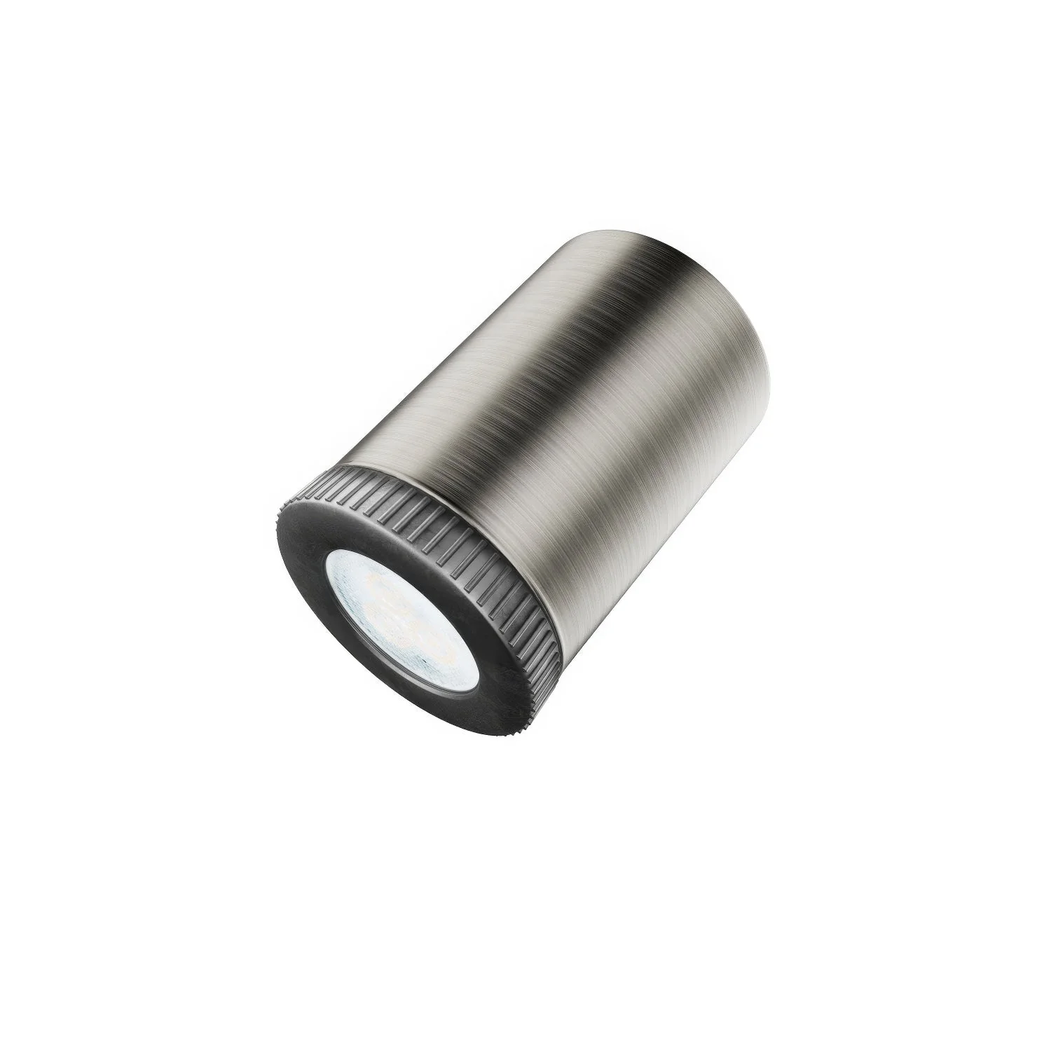 Mini Spotlight Spot GU1d0 mit Lampenkabelsatz SnakeBis und UK-Stecker – Satiniertes Titan - Image 3