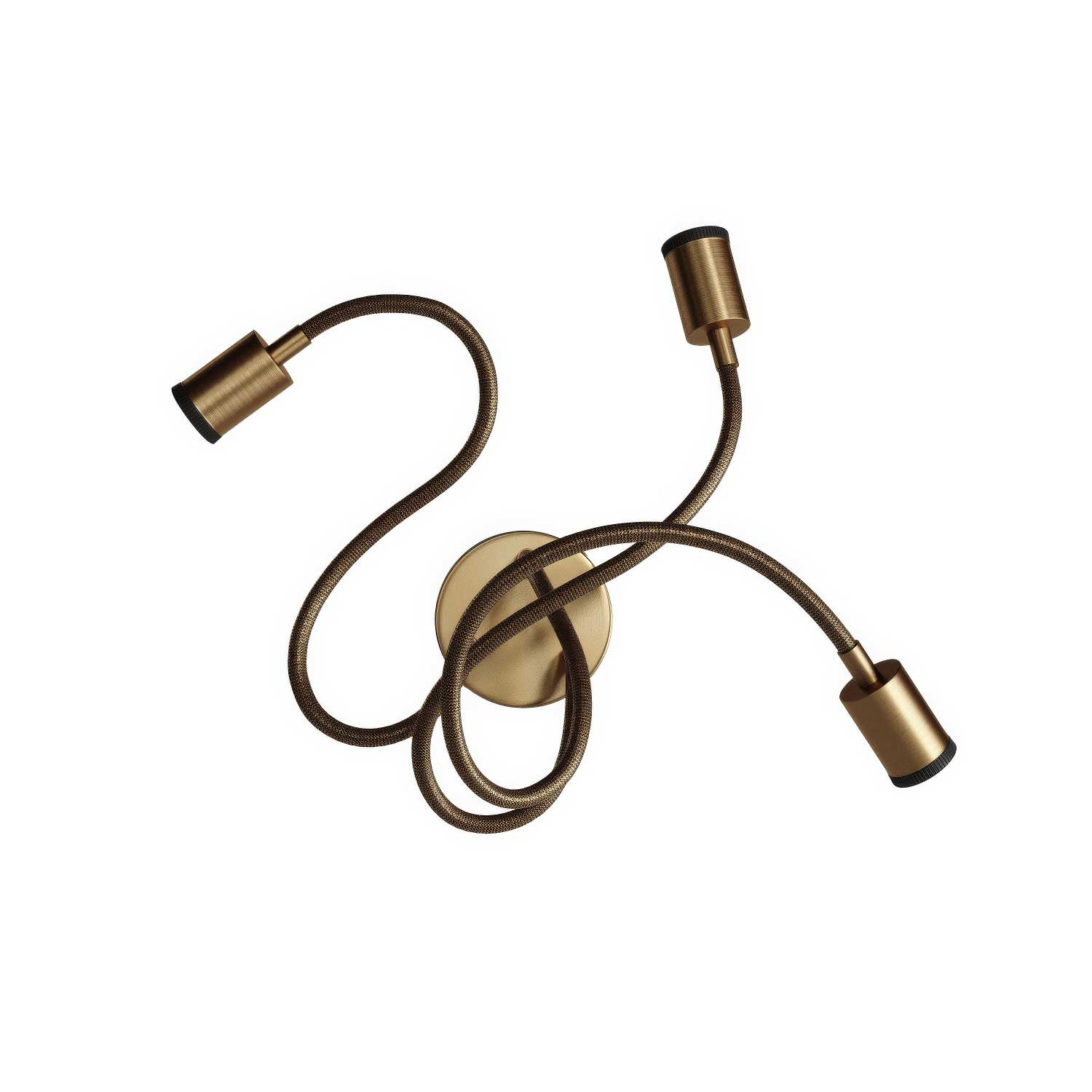 Mini-Spotlight SPOTLIGHT GU1d0 Flex 60 Wand- und Deckenlampe - Satinbronze