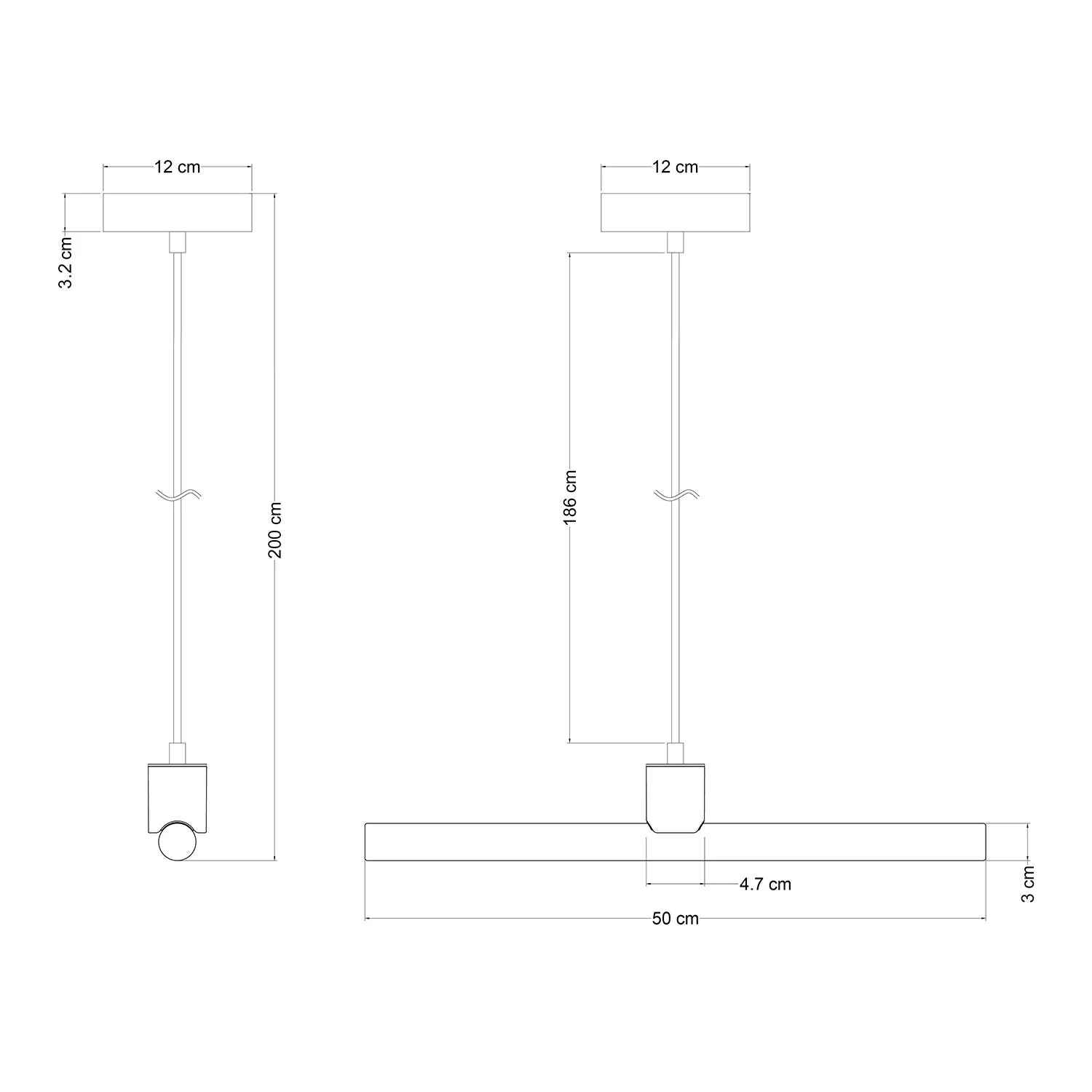 Pendelleuchte esse14 mit S14d-Fassung – Neutral - Image 5