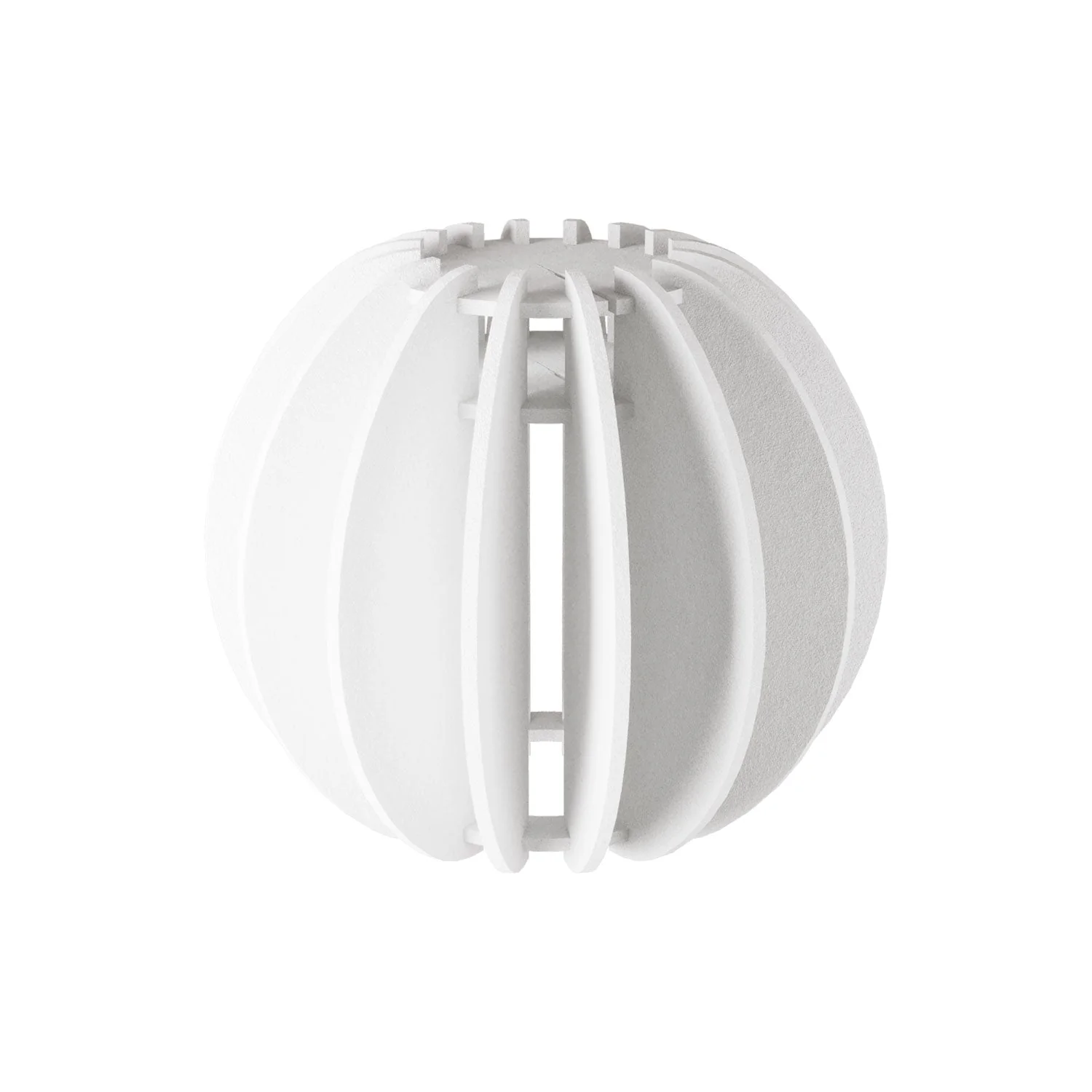 LAMPSHADE – Pendelleuchte mit elliptischem Schirm – Weiß meliert - Image 5