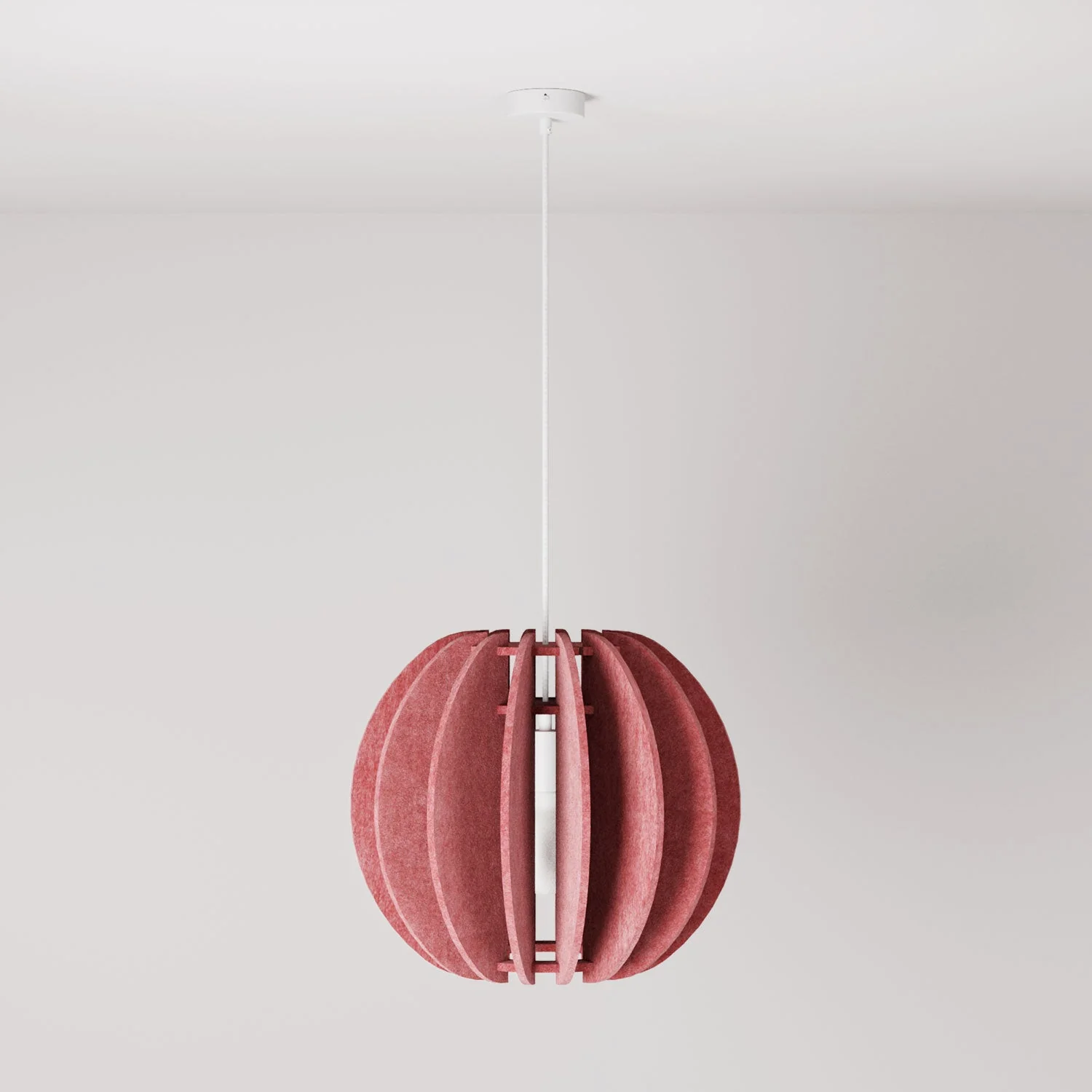 LAMPSHHADE – Pendelleuchte mit elliptischem Schirm – Rose melange - Image 3