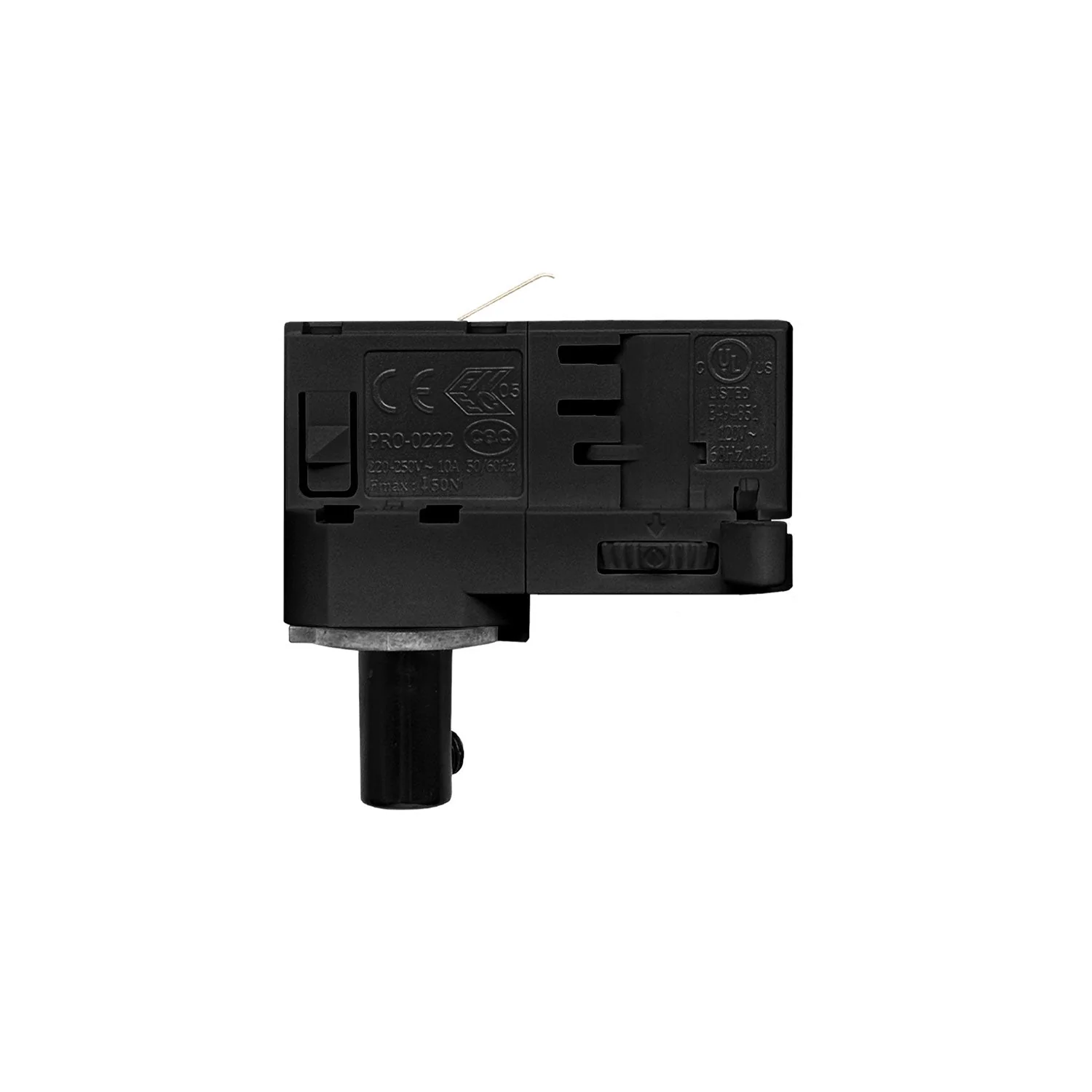Pendelleuchte mit Ghostbell XL Gitter-Schirm für Schienensysteme – Schwarz - Image 4