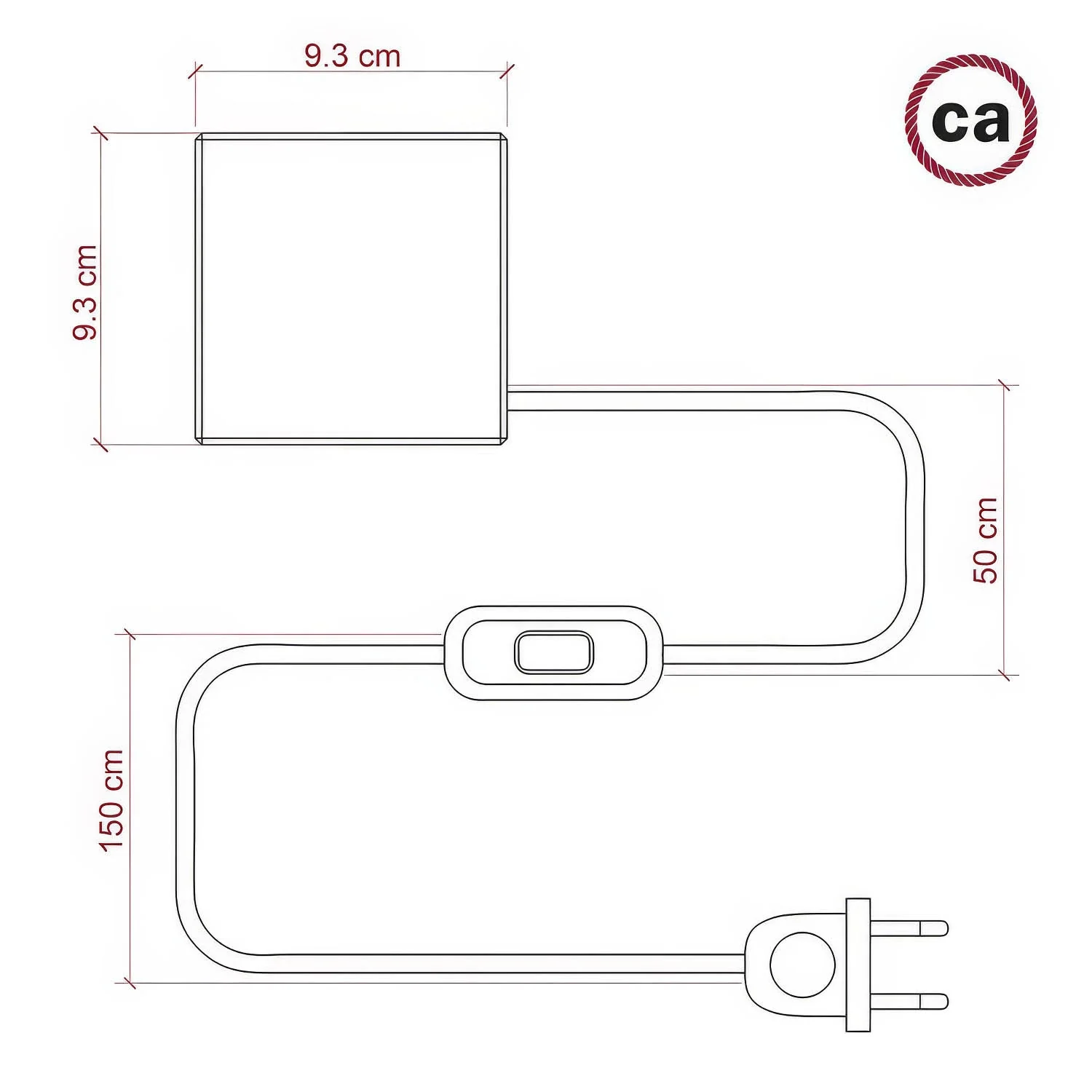 Posaluce Cubetto, Tischleuchte aus Naturholz - Neutral - Image 4