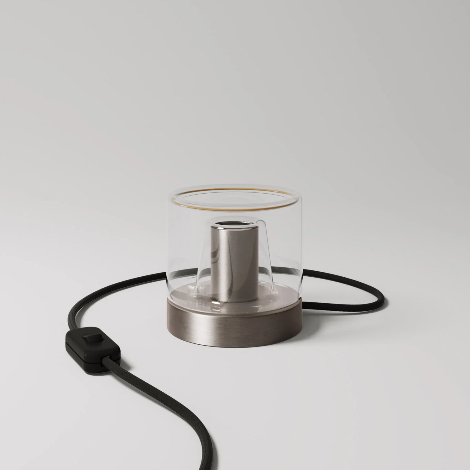 Posaluce Ghost Tischleuchte – Gebürstetes Titan - Image 3