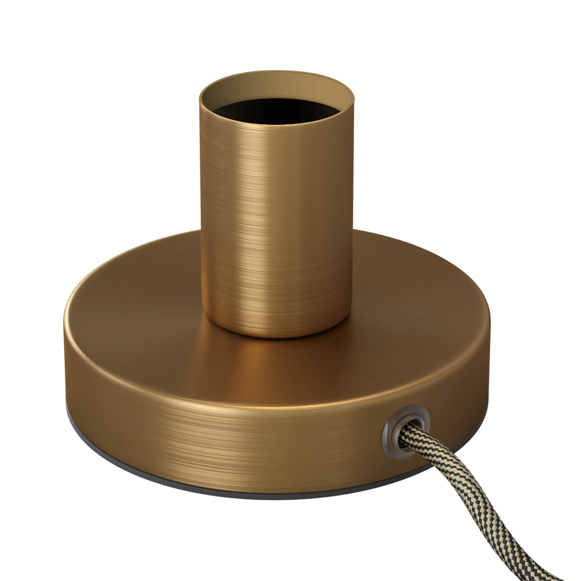 Posaluce – Tischleuchte aus Metall – Satinbronze