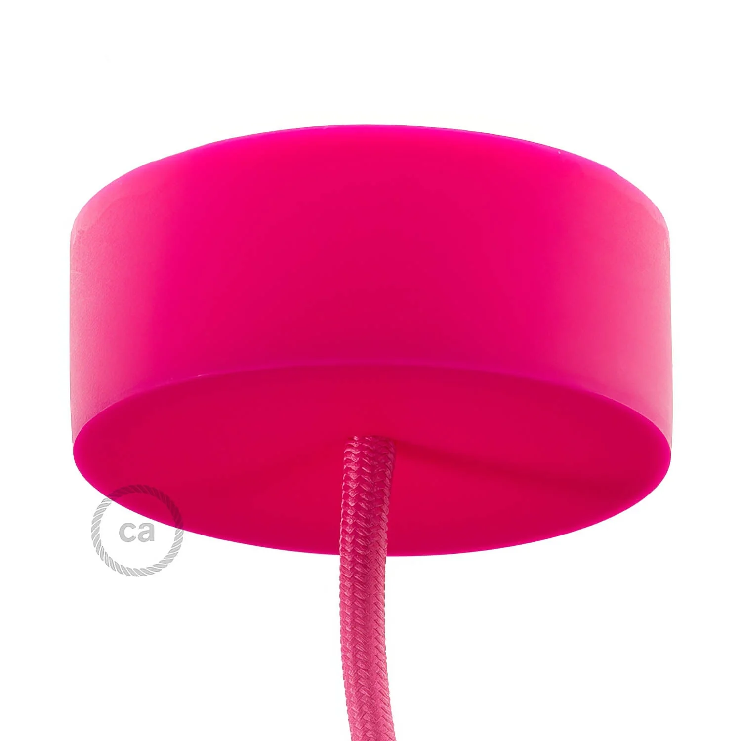 Zylindrisches Baldachin-Kit aus Silikon – Fuchsia