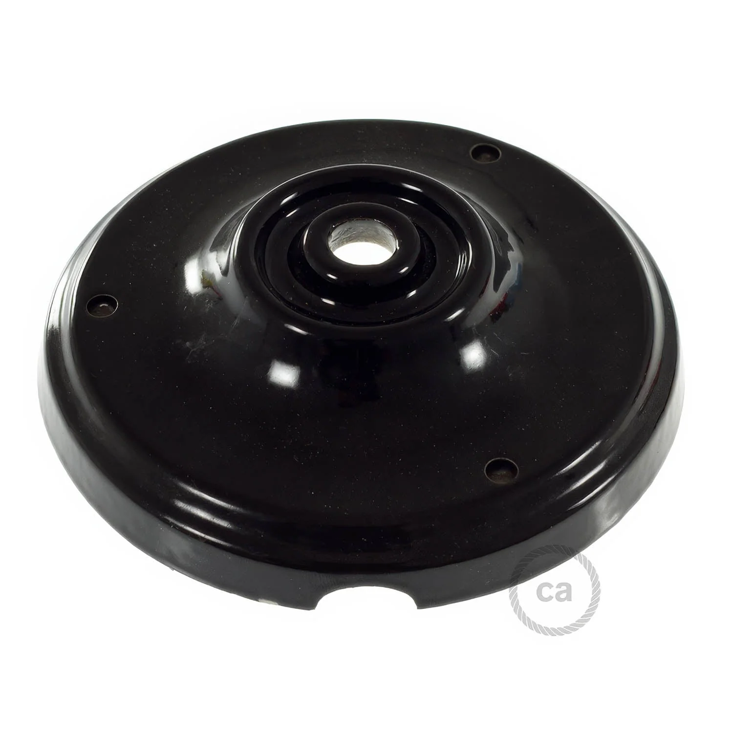 Rosone-Kit aus Porzellan – Schwarz - Image 2