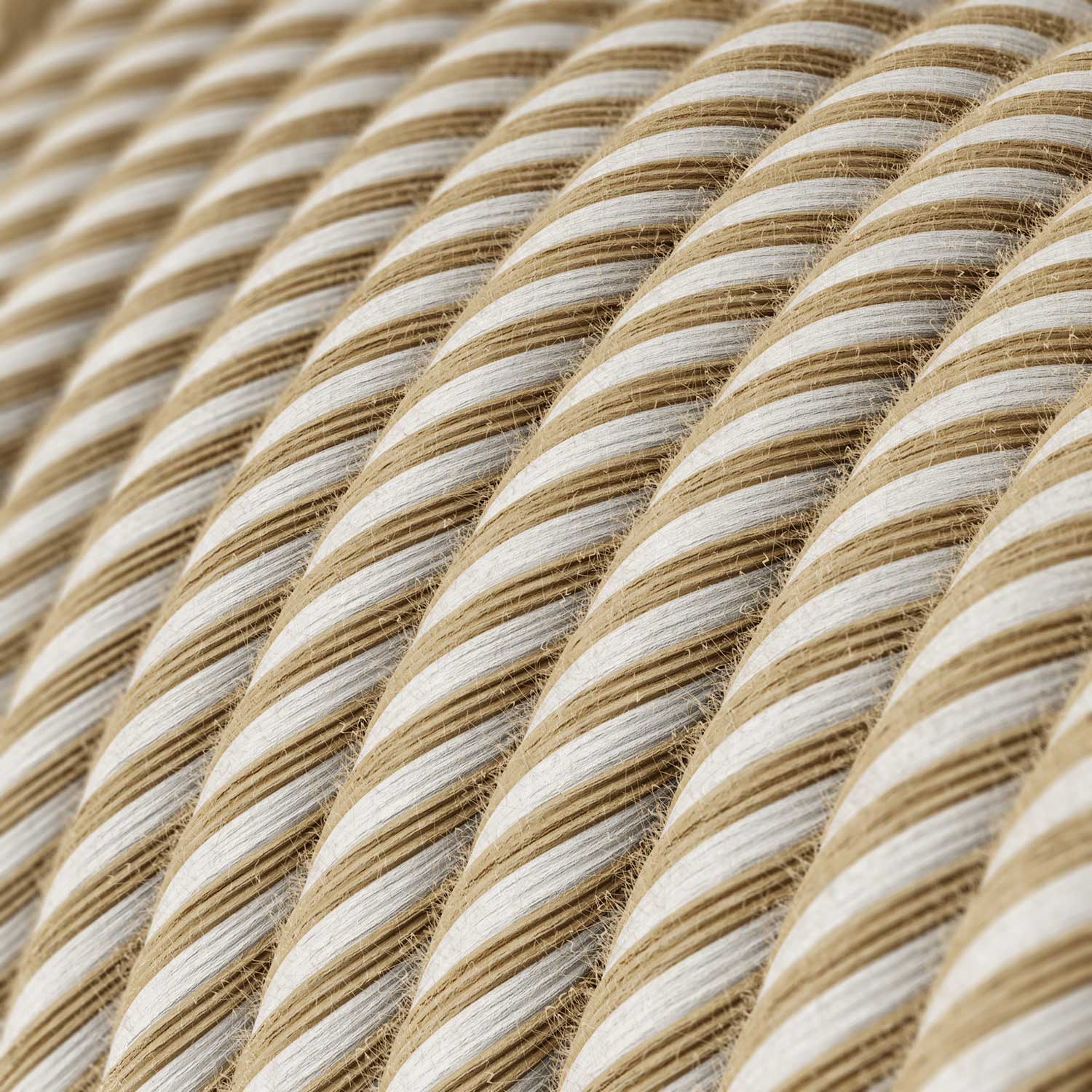 Rundes Electric Vertigo Kabel, ummantelt mit Hawser Jute und Baumwolle ERN07 - Image 2