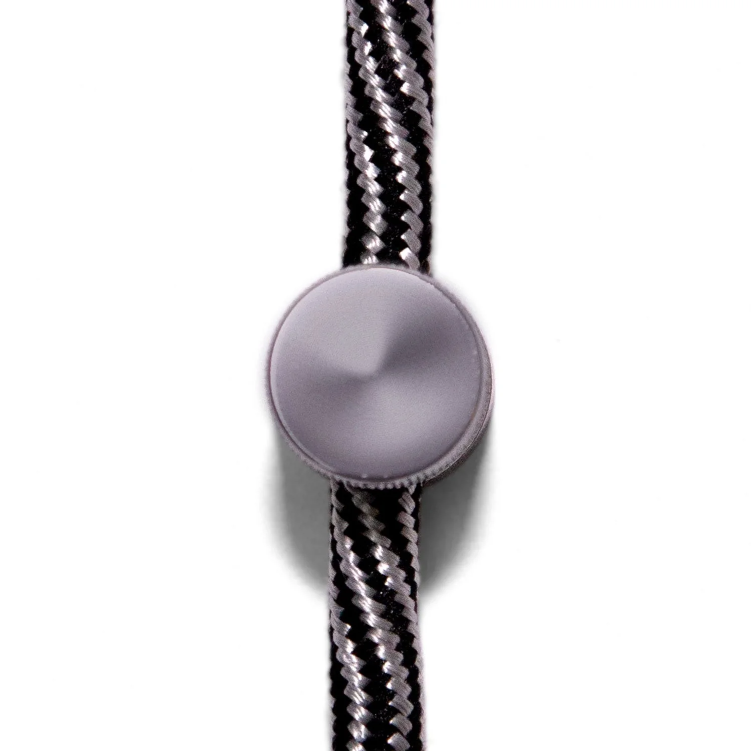 Sarè – Wandhalter, Metallkabeldurchführung für Textilkabel – Chrom - Image 4