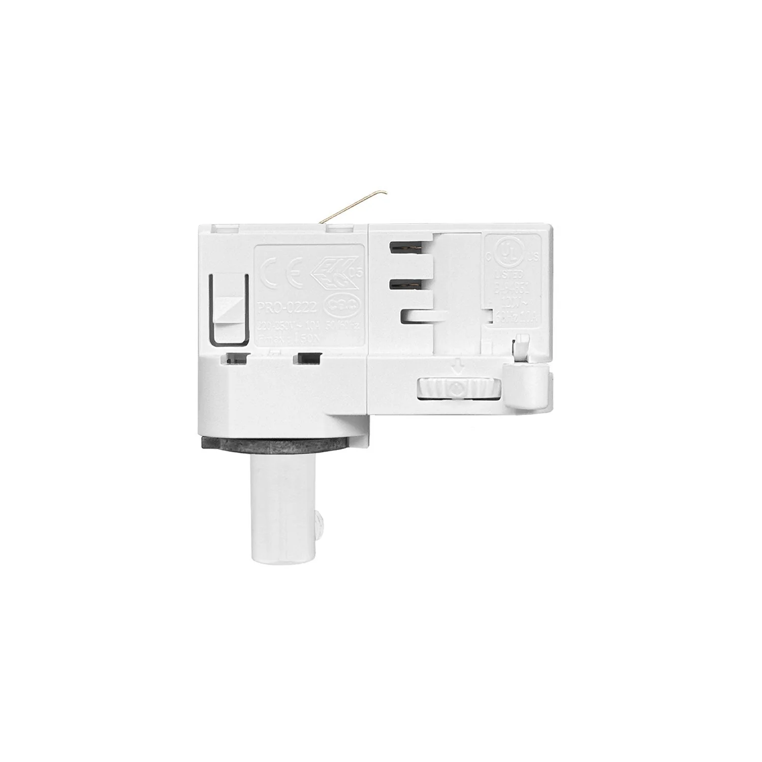Pendelleuchte für Schienensysteme mit Ghost-Konus-Lampe smoky - Weiß - Image 4