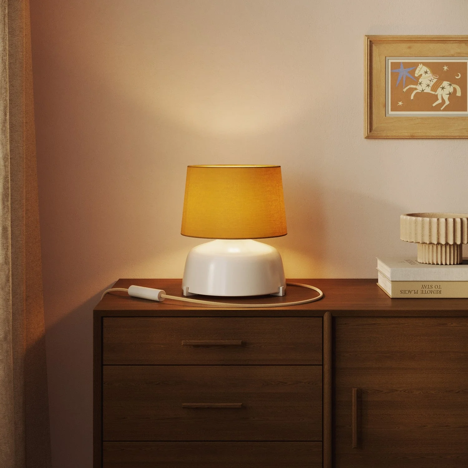 Athena-Lampenschirm mit E27-Anschluss für Tisch- oder Stehlampe – Made in Italy – Arenal Gold - Image 2