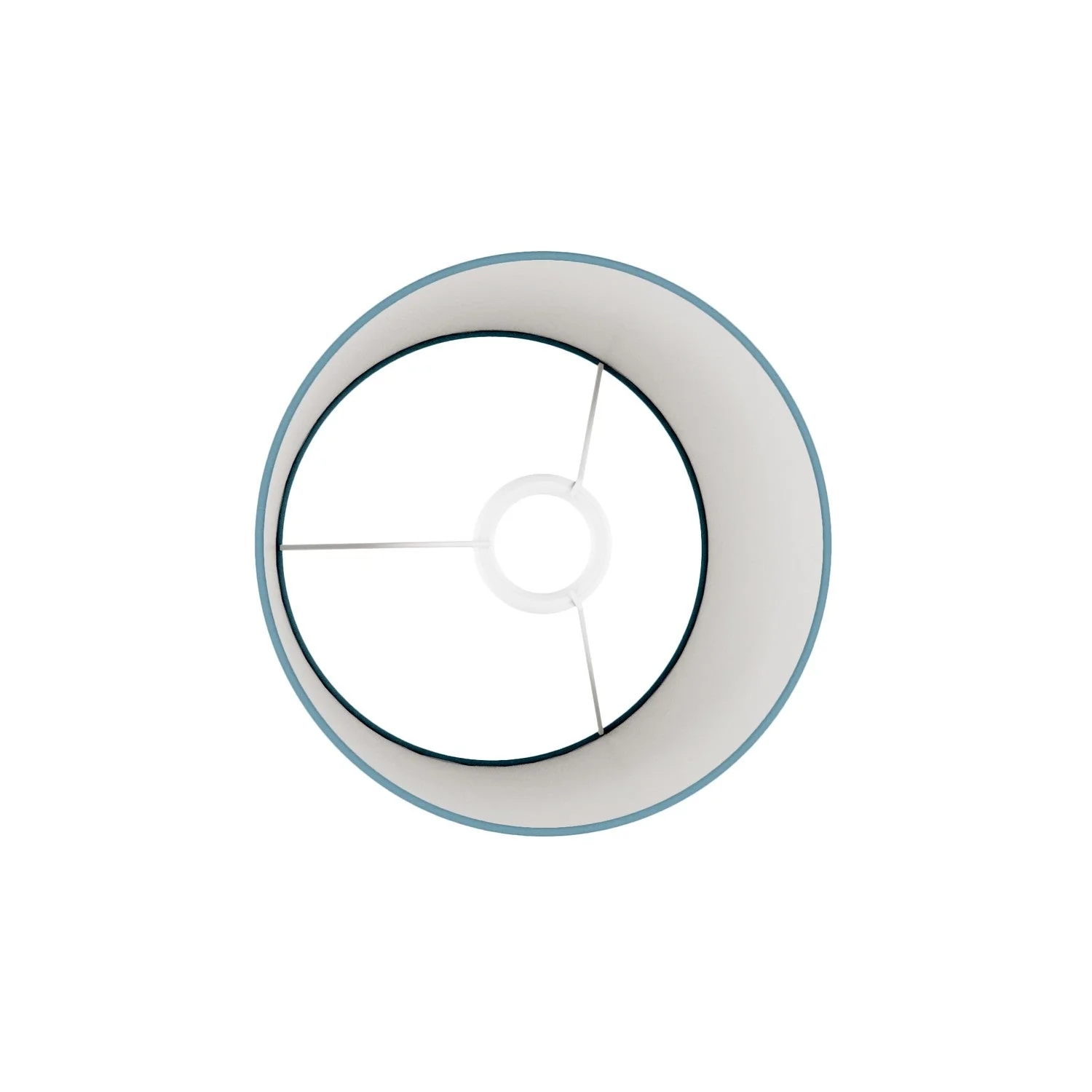 Athena-Lampenschirm mit E27-Fassung für Tischlampe - Made in Italy - Teletta Kräftigblau - Image 3