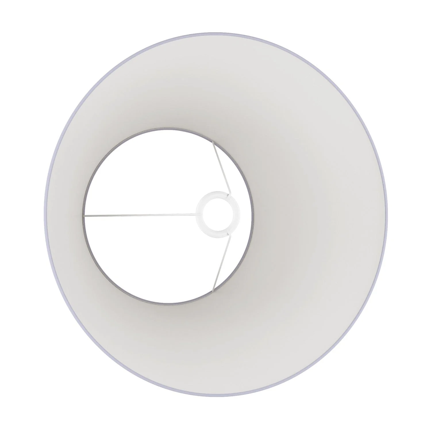 Impero-Lampenschirm L für Tisch- oder Wandleuchten mit E27-Fassung – Made in Italy – Lila Baumwolltuch - Image 3