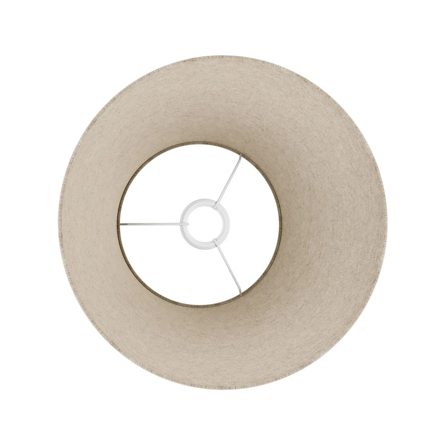Impero Lampenschirm M für Pendelleuchte mit E27-Fassung – Made in Italy – Beige Wolle - Image 3