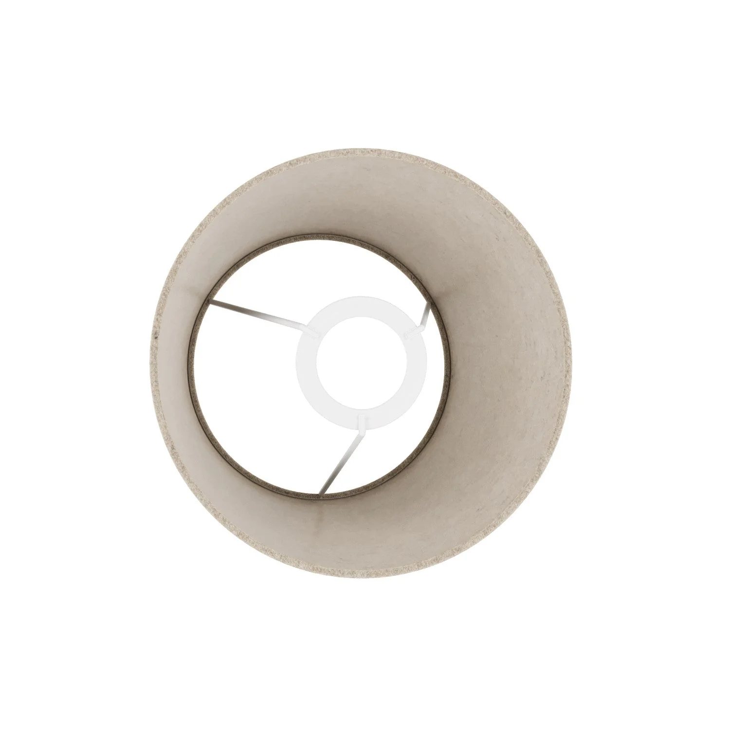 Lampenschirm Impero S mit E27-Fassung für Tischleuchte oder Wandleuchte – Made in Italy – Lana Beige - Image 3