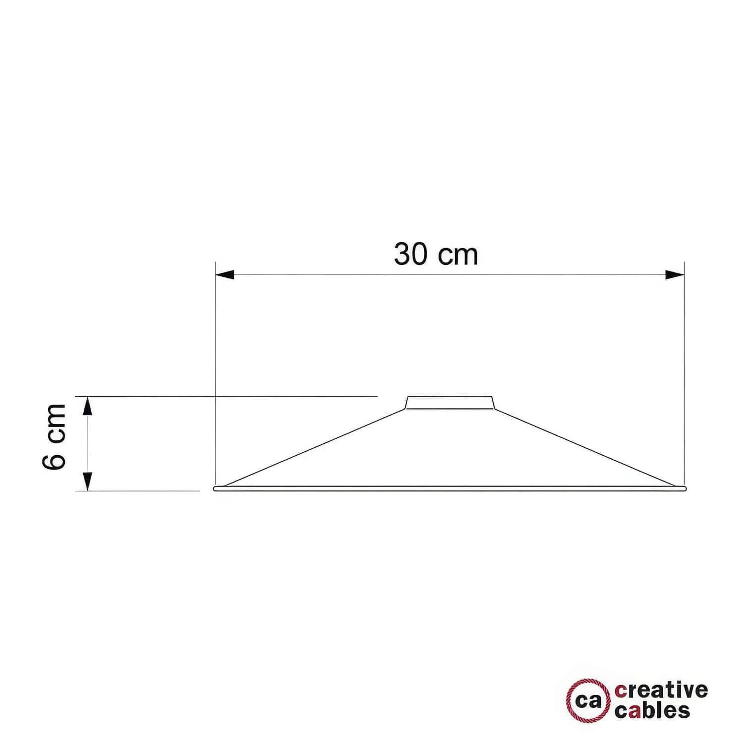Lampenschirm Swing aus emailliertem Metall für Lampenfassungen E27 – Kupfer - Image 5