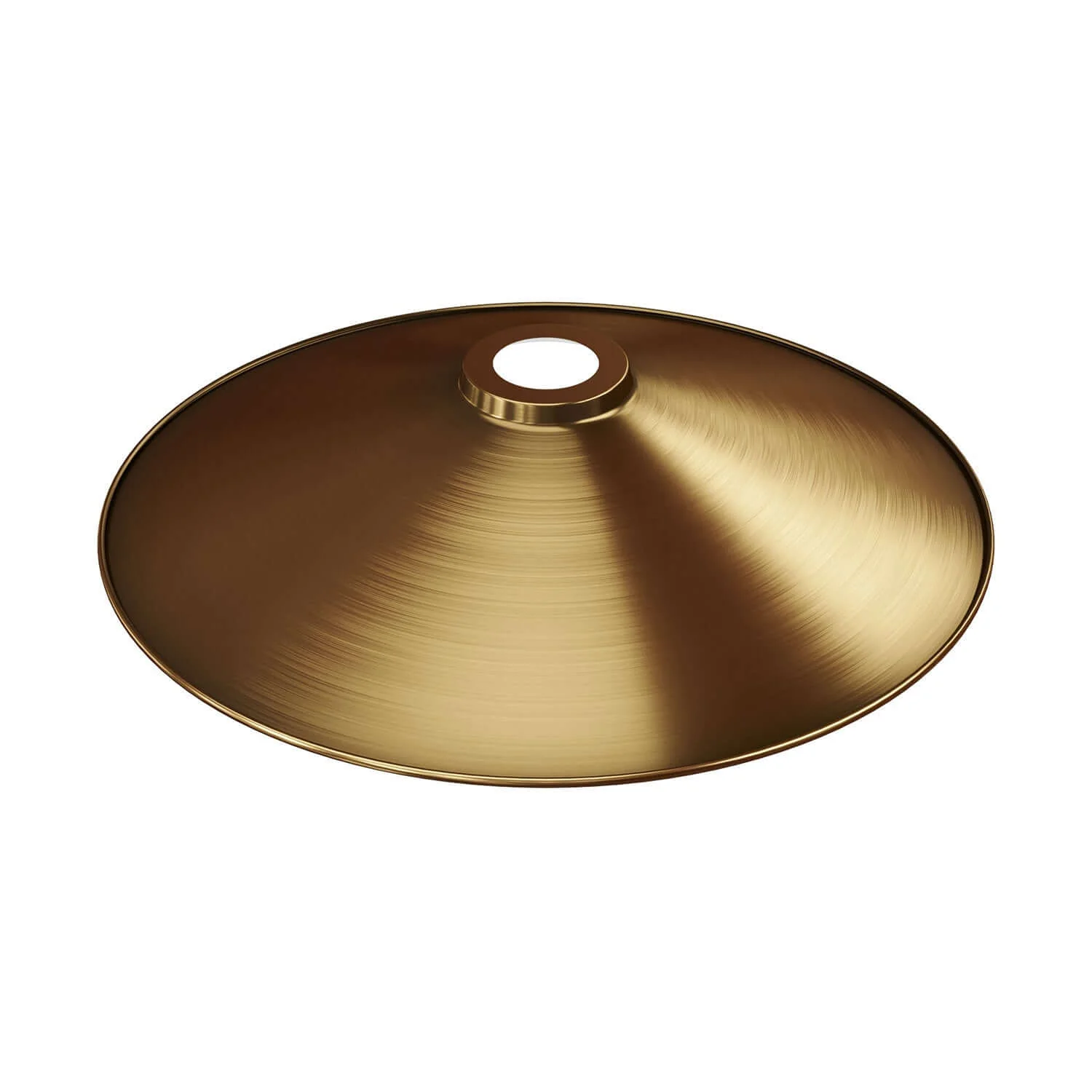 Lampenschirm Swing aus emailliertem Metall für Lampenfassungen E27 - Satinbronze - Image 3