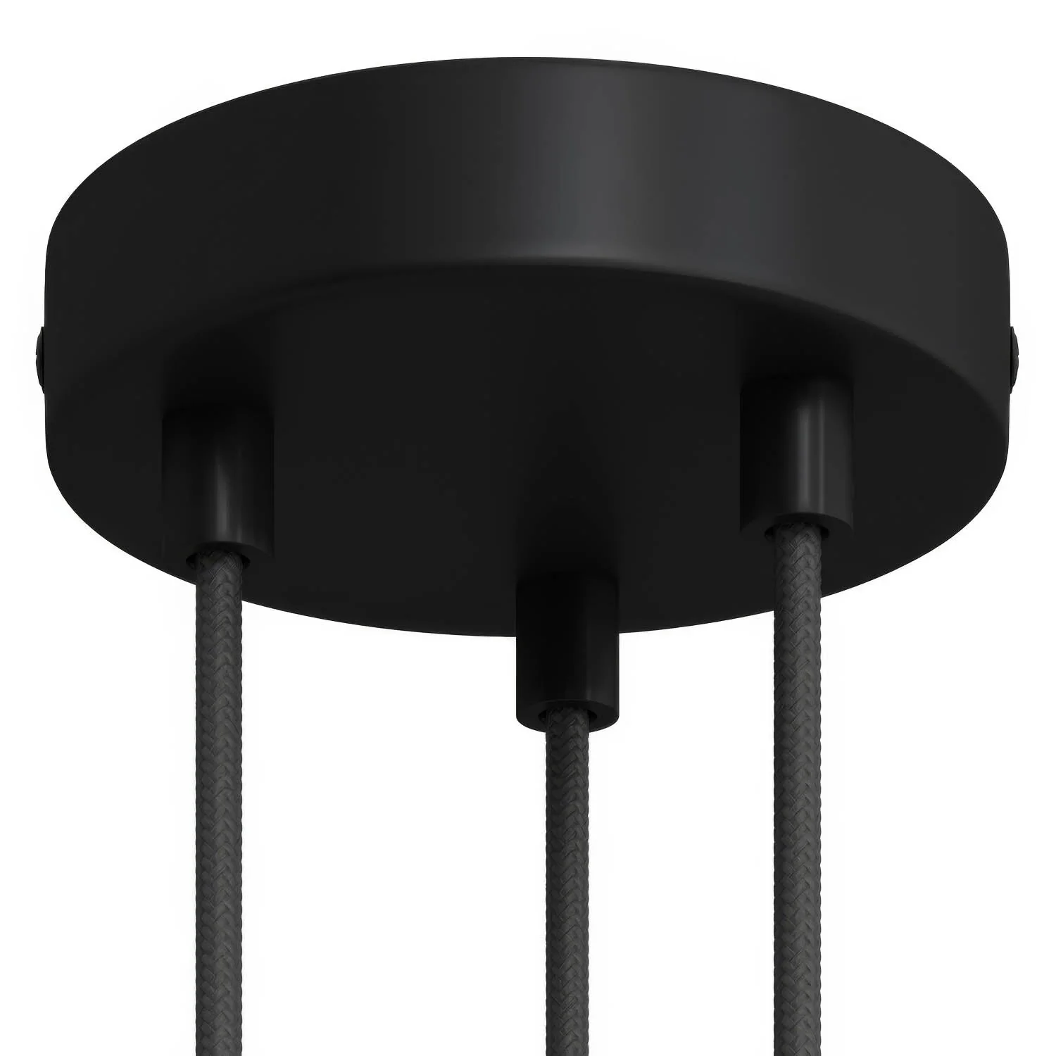 Zylindrisches Metall-Baldachin-Kit mit 3 Löchern – Schwarz - Image 6