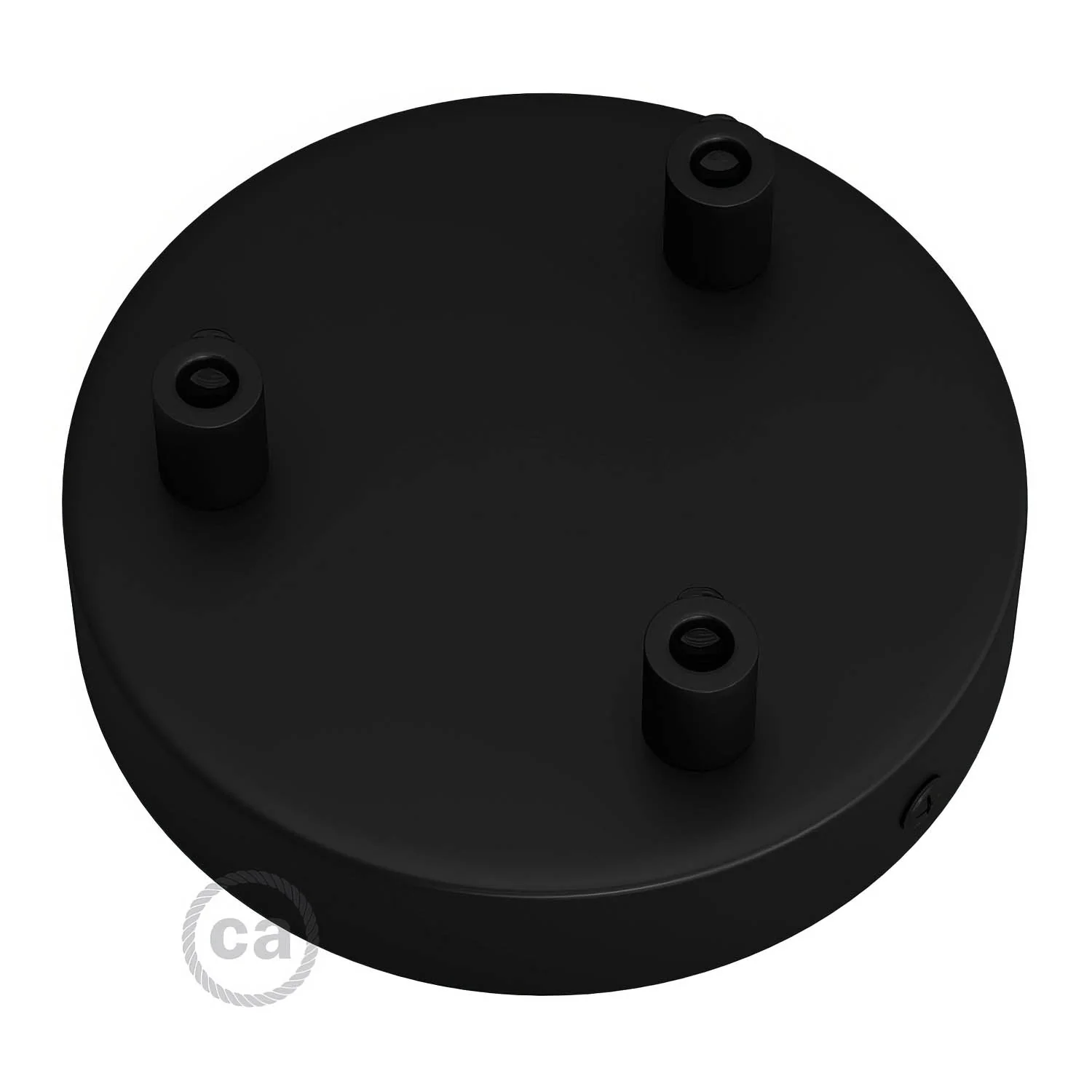 Zylindrisches Metall-Baldachin-Kit mit 3 Löchern – Schwarz - Image 7