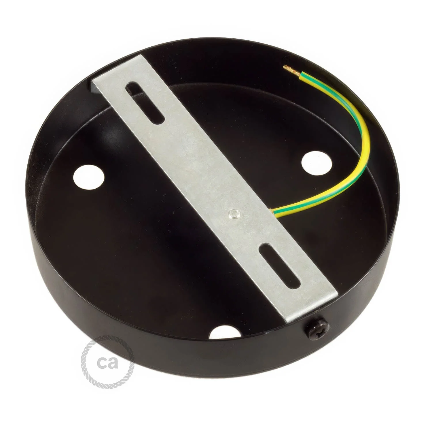 Zylindrisches Metall-Baldachin-Kit mit 3 Löchern – Schwarz - Image 9