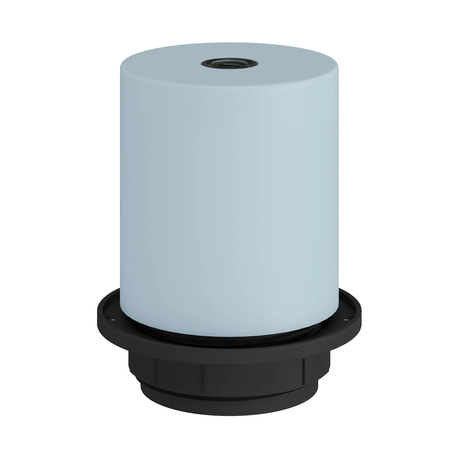 Halbgewinde-E27-Fassungsset aus Metall mit verdecktem Kabelhalter – Zuckerpapier-Blau - Image 4