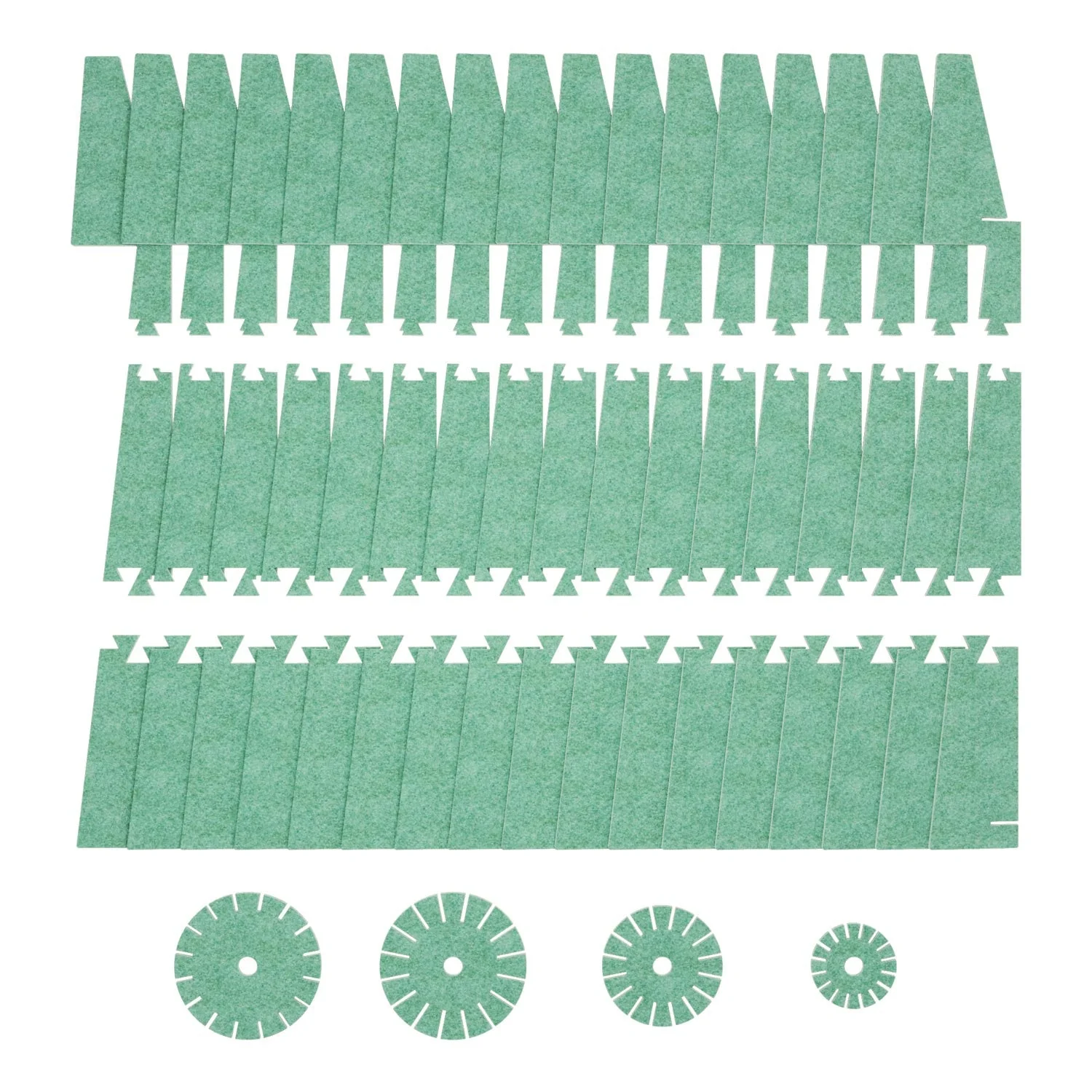 SHHINE Stehleuchte aus schallabsorbierendem Material mit UK-Stecker - Melange Grün - Image 5