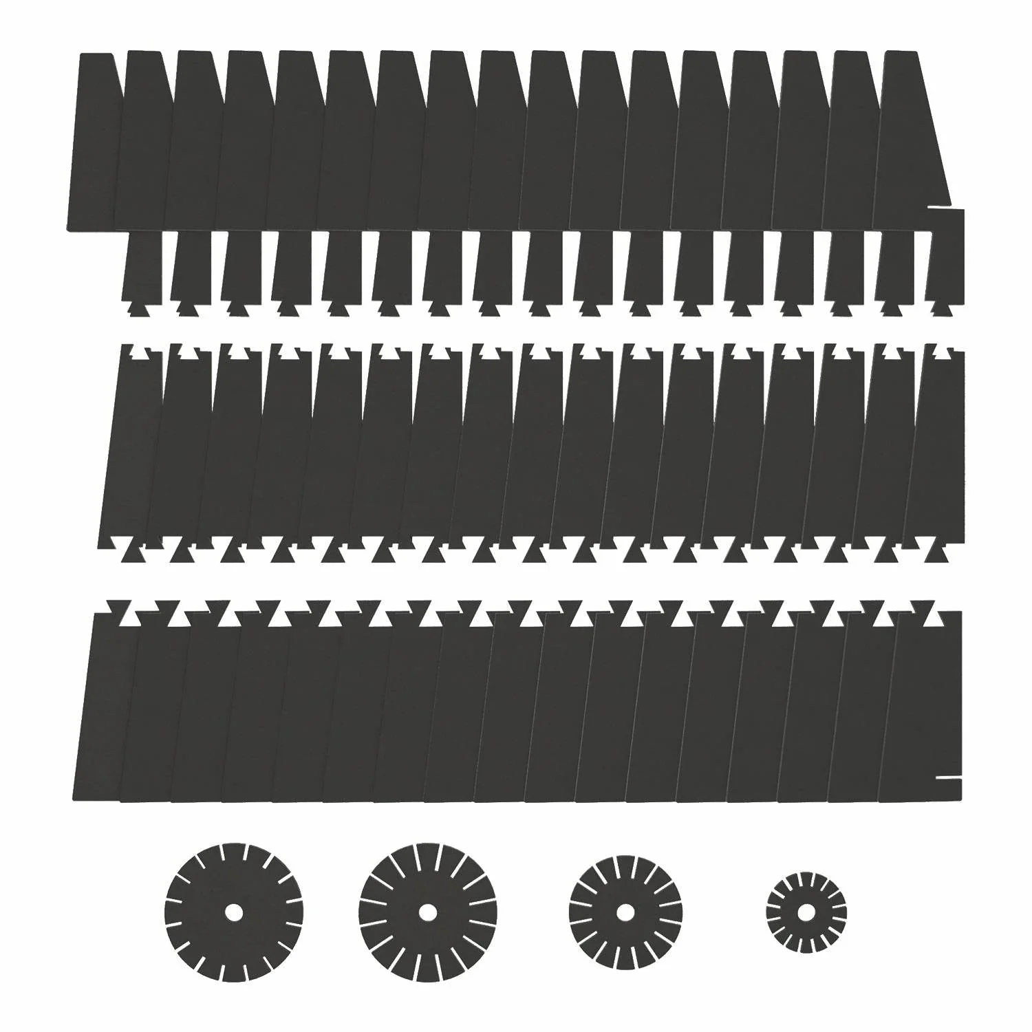 SHHINE Stehleuchte aus schallabsorbierendem Material mit UK-Stecker – Schwarz melange - Image 5