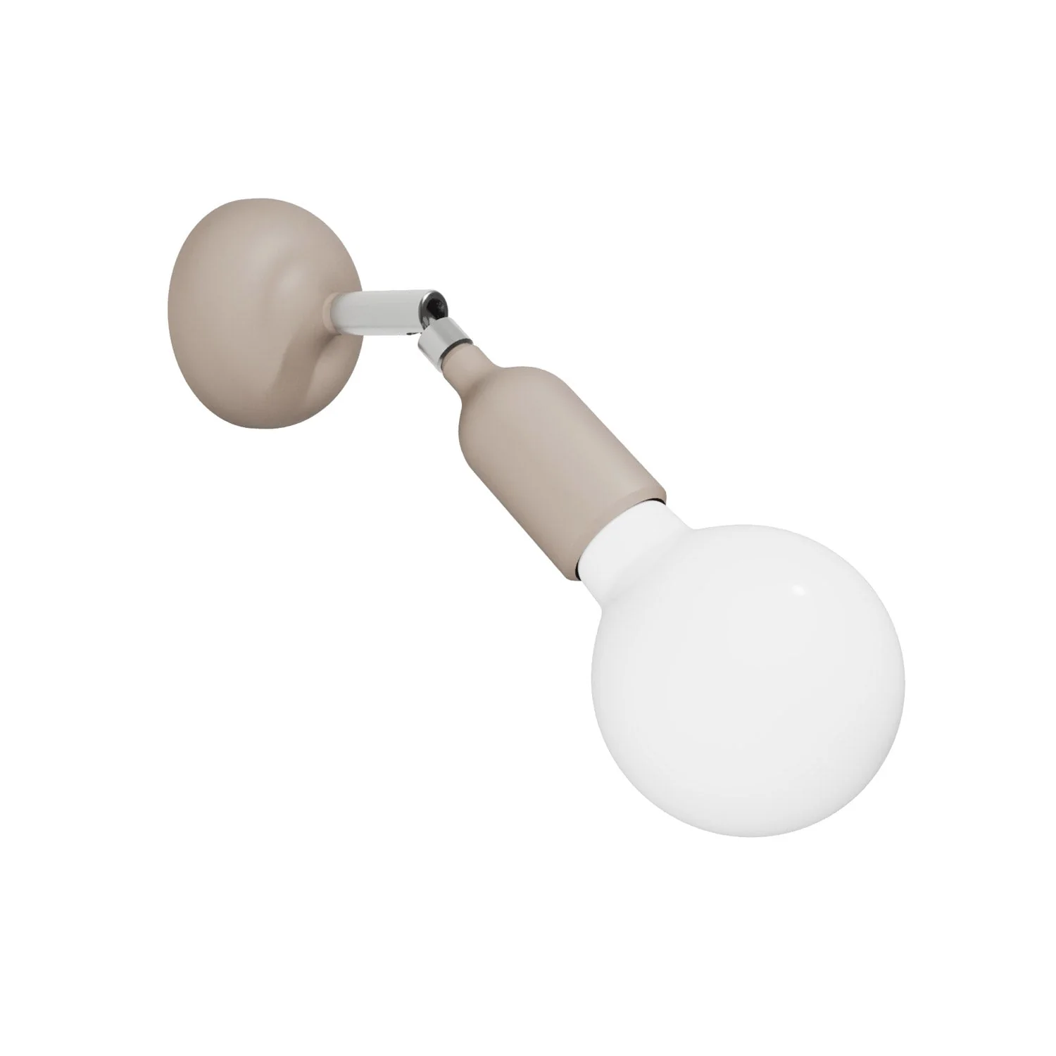 Fermaluce-Lampe aus Silikon mit Gelenk - Desert Brown